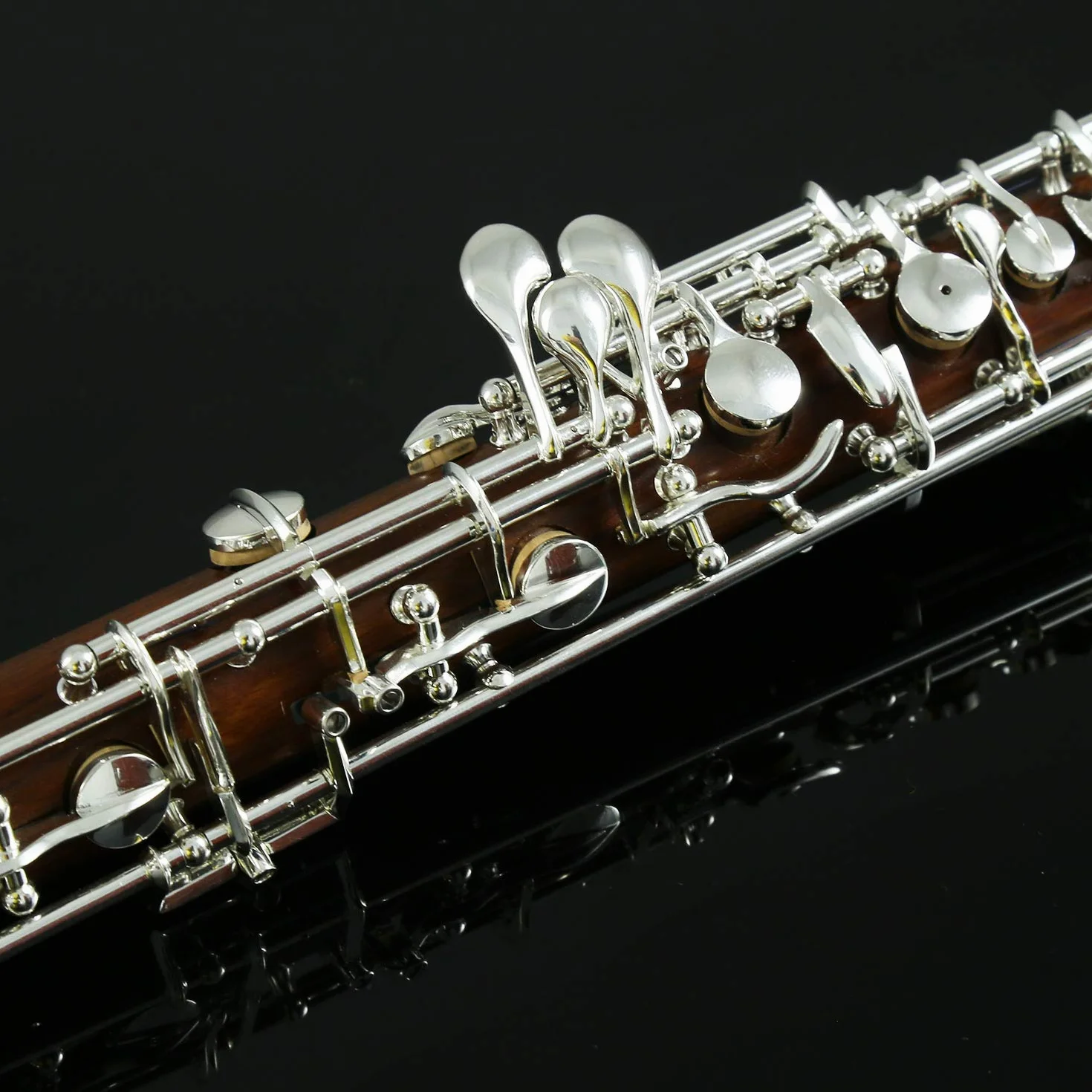 Rochix Oboe RHS13 Redwood Korpus versilbert halbautomatischer C-Ton