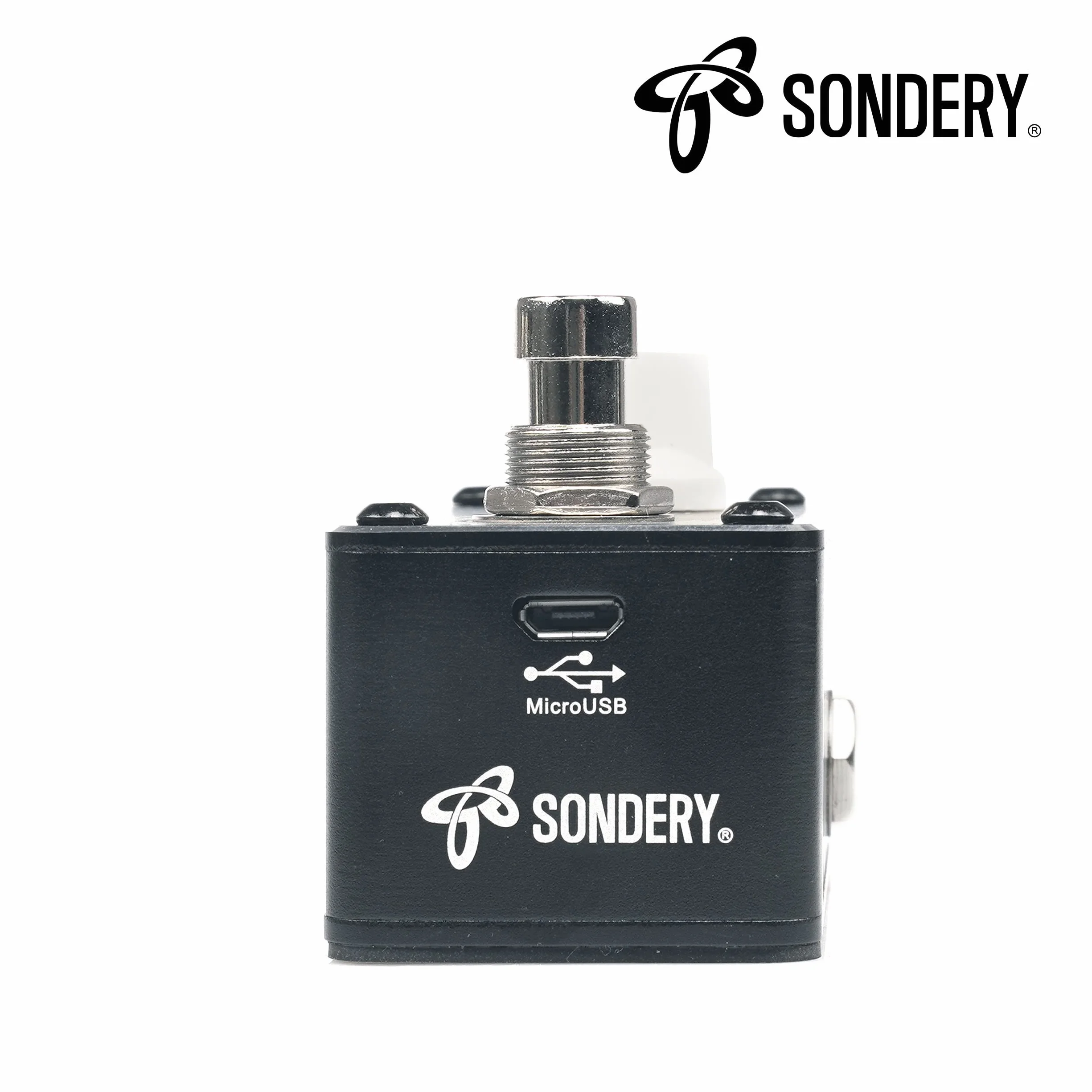 Sondery Triple Looper Pedal, Zugriff auf Upload/Download von Musikdateien von/auf 3 Tracks über beiliegendes USB-Kabel, jeder Track 30 Minuten Looping-Zeit, Loop Pedal Unlimited Overdubs Undo/Redo,