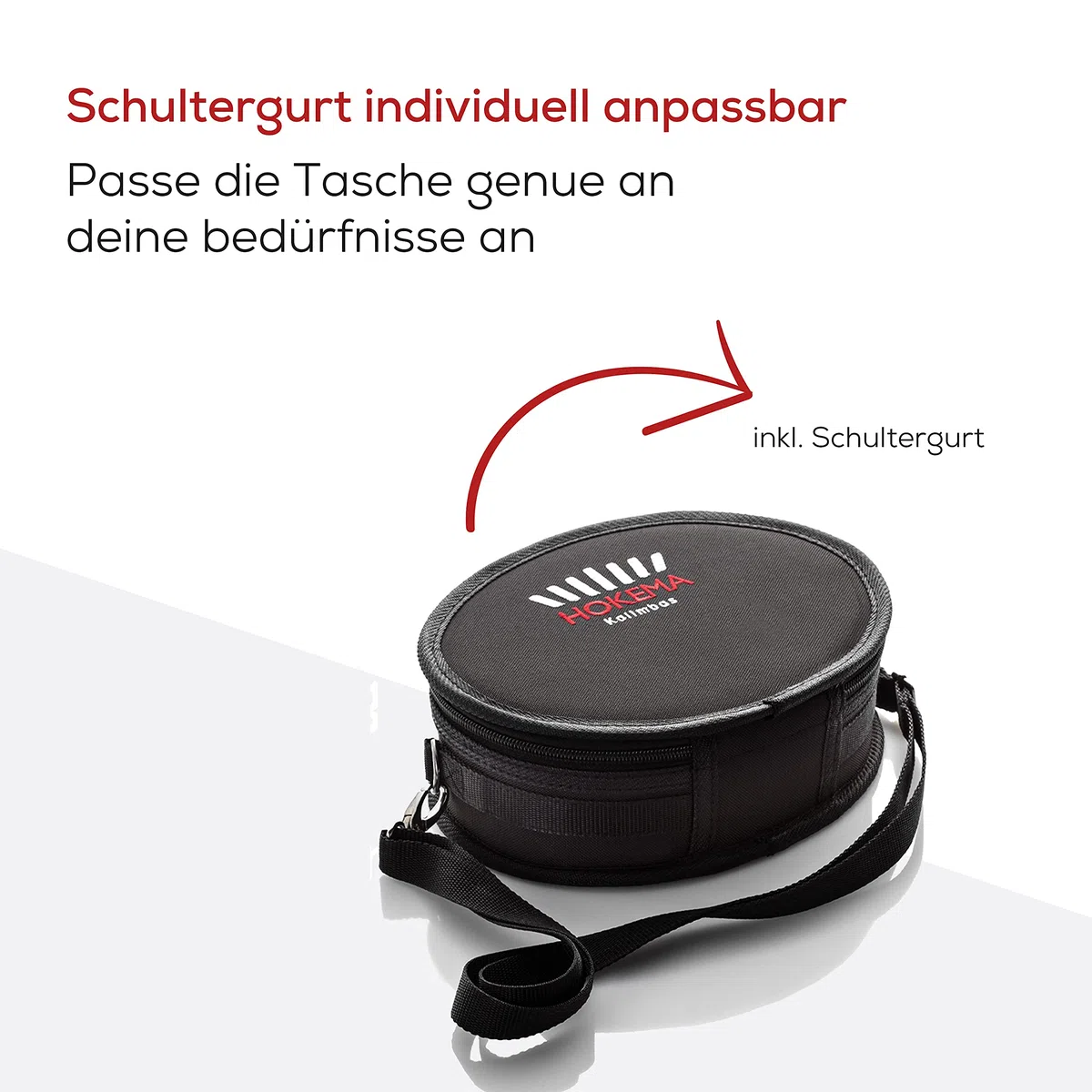 HOKEMA Original Sansula Tasche - Passend für alle Sansula 9 Ton Instrumente - Extrem strapazierfähig - Kalimba-Zubehör - Fiberglas verstärkt - Klaviertasche - Spielunterlage