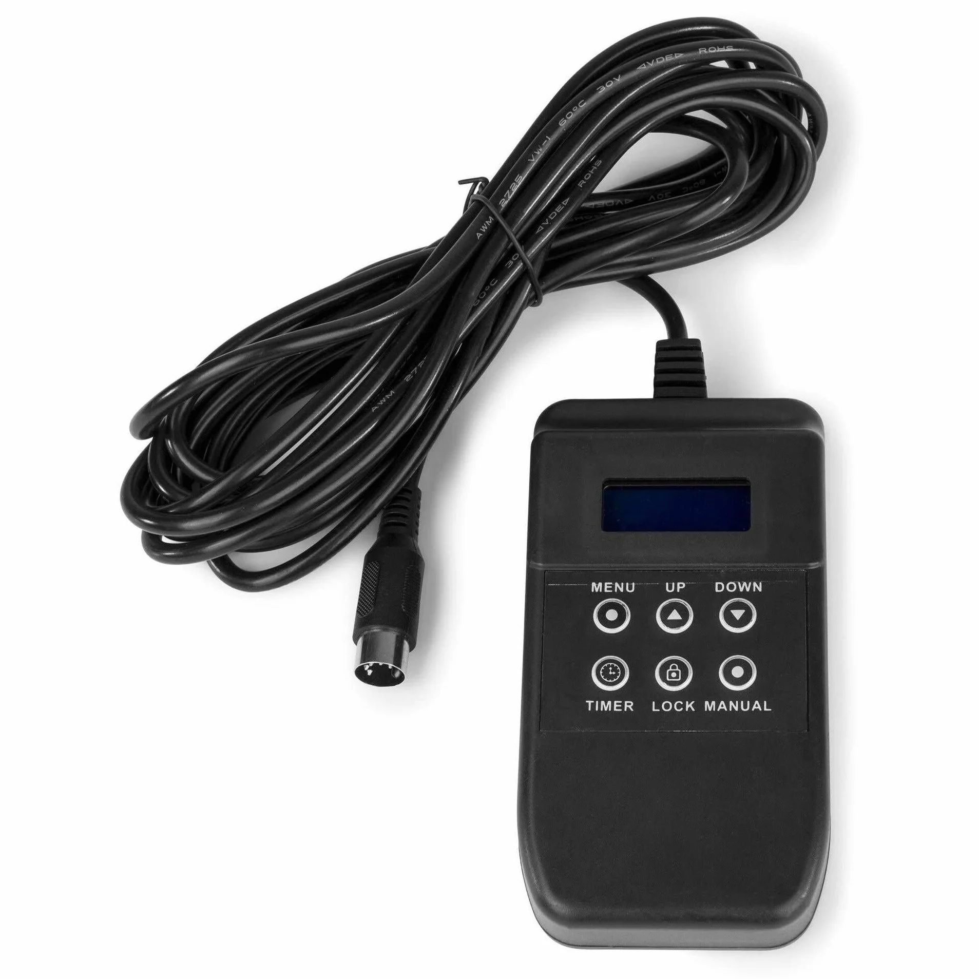 BeamZ RAGE1800SNOW Schneemaschine 1800 Watt Schnee Maschine mit Fernbedienung, Snow Machine, DMX, Timer, mini Schneekanone Garten, Apres Ski Party Gadget, Winter Simulation