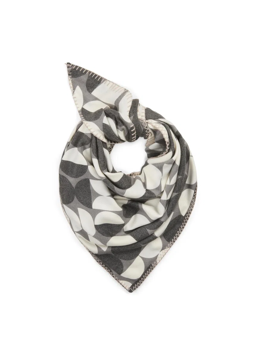 CODELLO PRINTED TRIANGLE POLYESTER/VISCOSE - 128X128X180CM