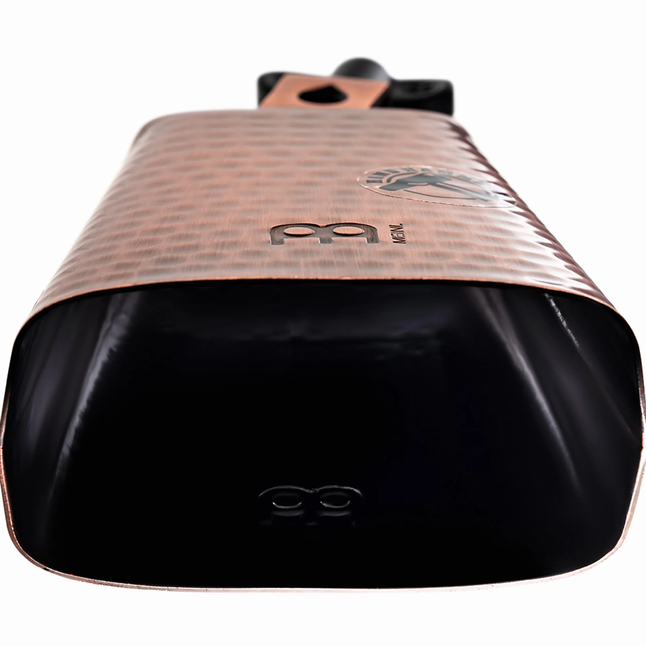 Meinl Percussion Hammered Timbales Cowbell - Mittelgroßes Aufschlagidiophon - Länge 6,25 Zoll - Montierbar - Handgehämmert - Kupfer, Natur (STB625HH-C)