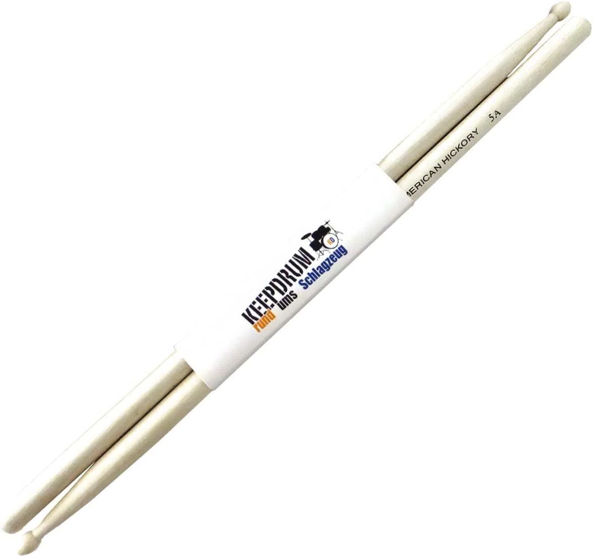 keepdrum Stickbag Starter-Set + SV1 Rods + SV507 Jazz Besen + 5A Drumsticks