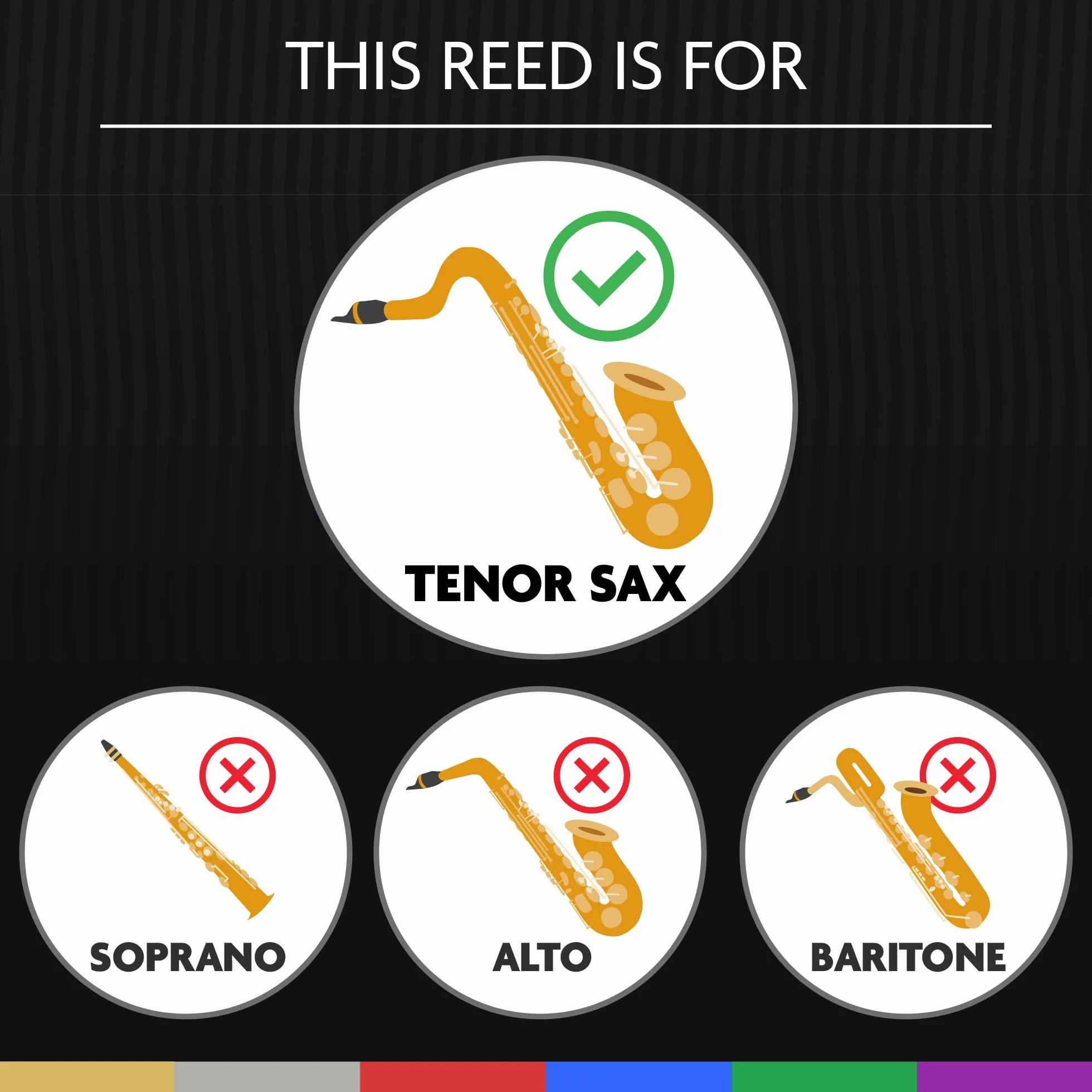 Légère Reeds - Tenorsaxophonblatt, American Cut, Blattstärke 2.75 (TSA2.75) - Hochwertiges synthetisches Holzblasrohr