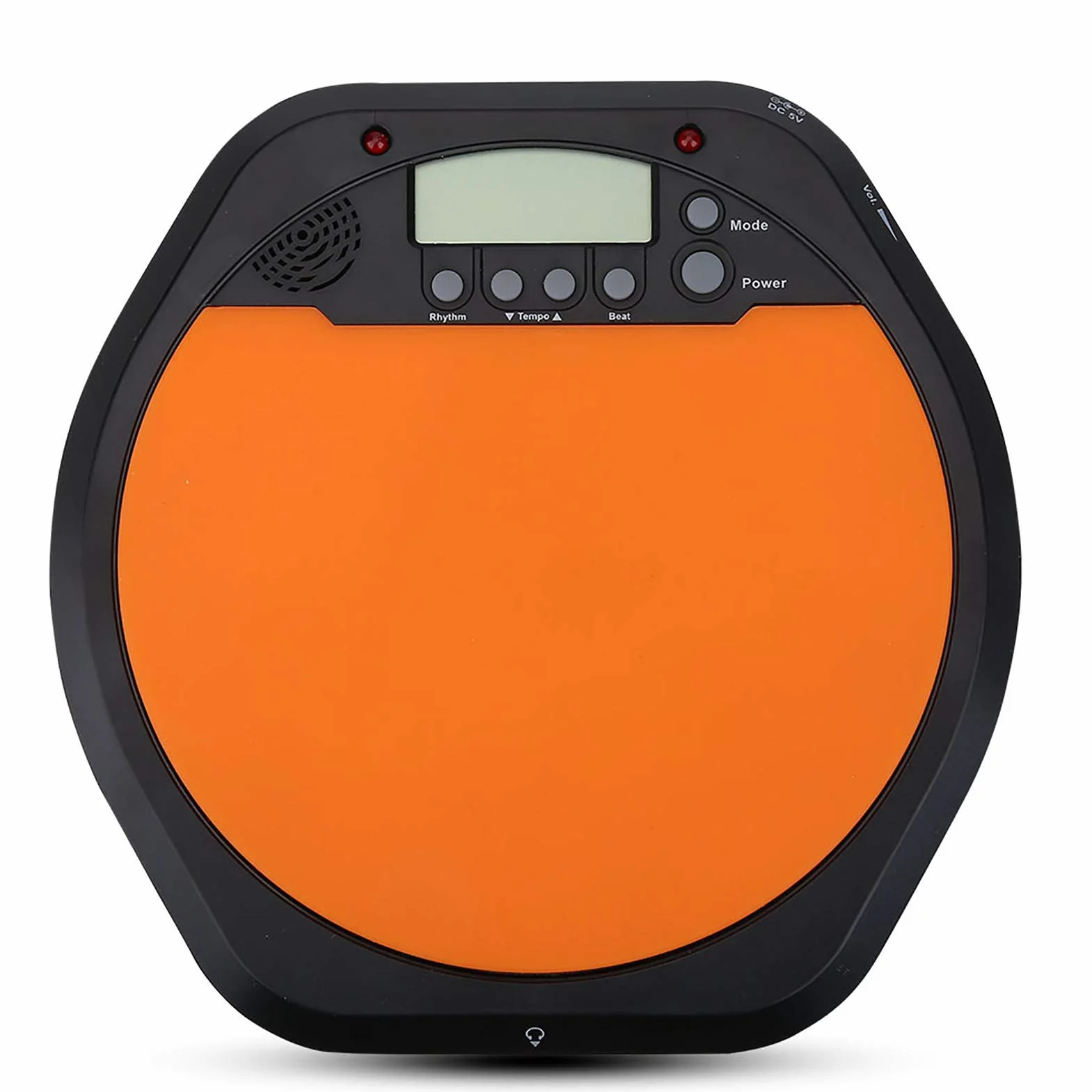 Digitale elektronische Drummer Training Praxis Drum Pad Metronom mit Kopfhörer