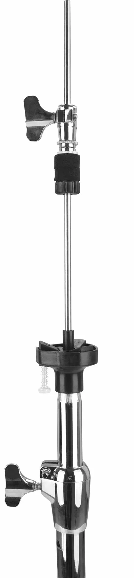 XDrum Hi-Hat Ständer Pro (stabile Bodenplatte, massive Fußplatte mit Doppelkettenzug, Federspannung stufenlos einstellbar)