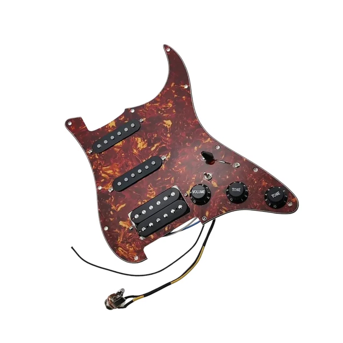 Alnico5 SSH E Gitarren Schlagbrett Tonabnehmer Vollständige Konfiguration