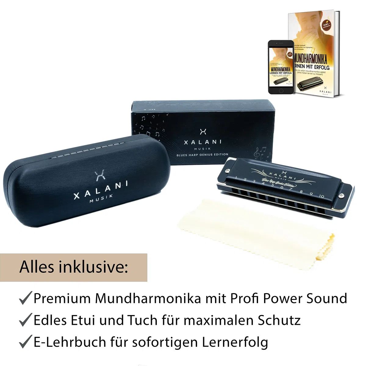 Mundharmonika Genius Edition (C-Dur)