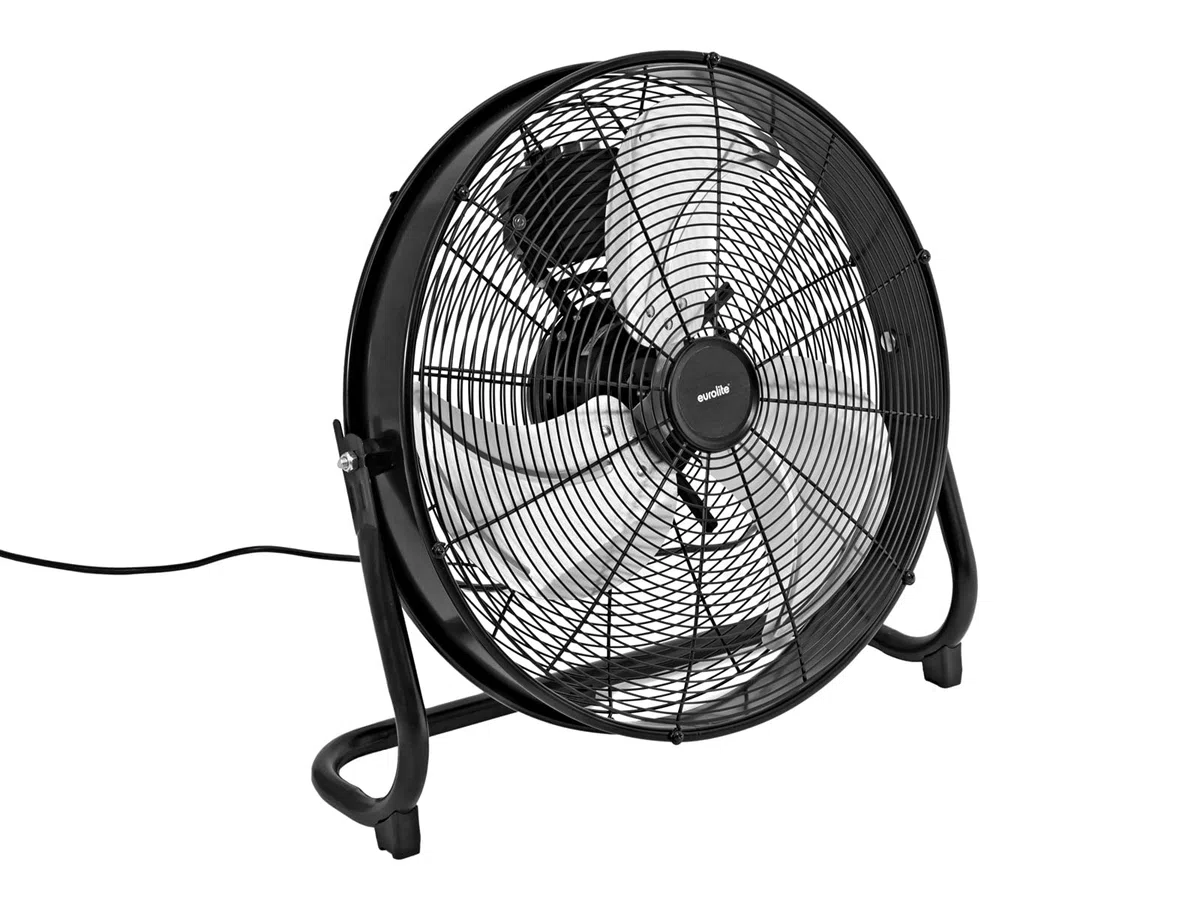EUROLITE AF-8 Universal Drum Lüfter Bodenventilator mit variabler Lüfterstärke und Windrichtung