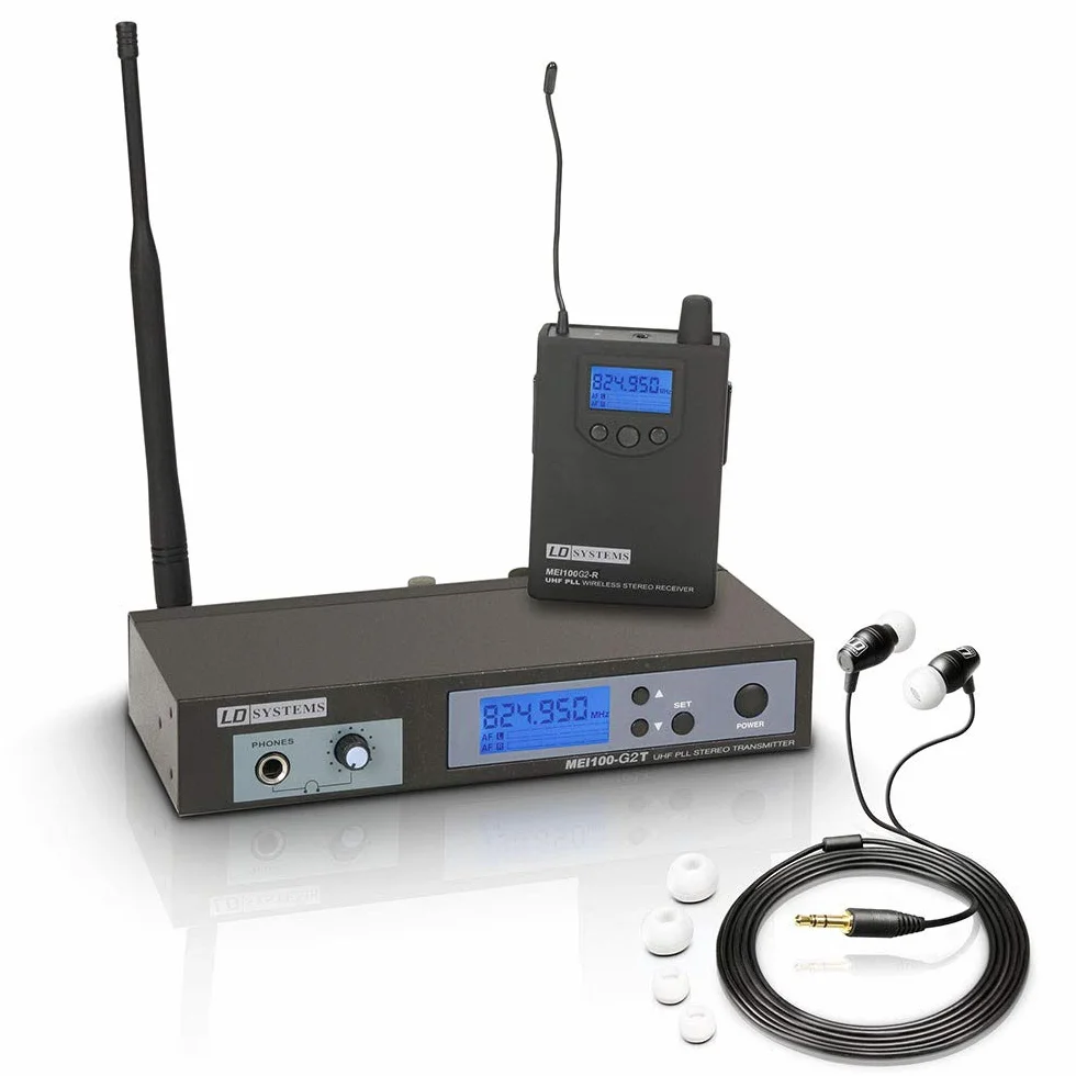LD Systems Adam Hall MEI 100 G2 - In-Ear Monitoring System drahtlos, black