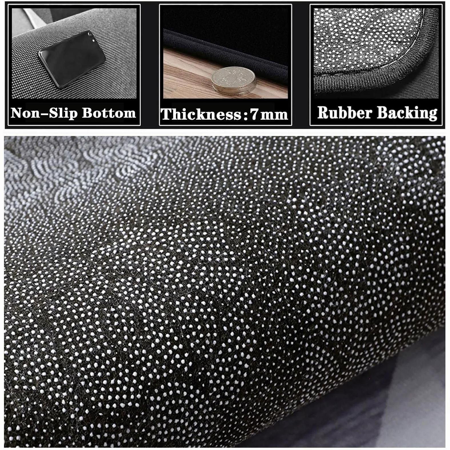 Schlagzeug Teppich Drum Teppich Schallschutzmatte Schlagzeugteppich Schallschutz Teppich Drum Rug Drum Matte Drumteppich Musikinstrumentenmatte Drum-Matten-Teppich Schalldicht Teppiche 200 x 180 cm