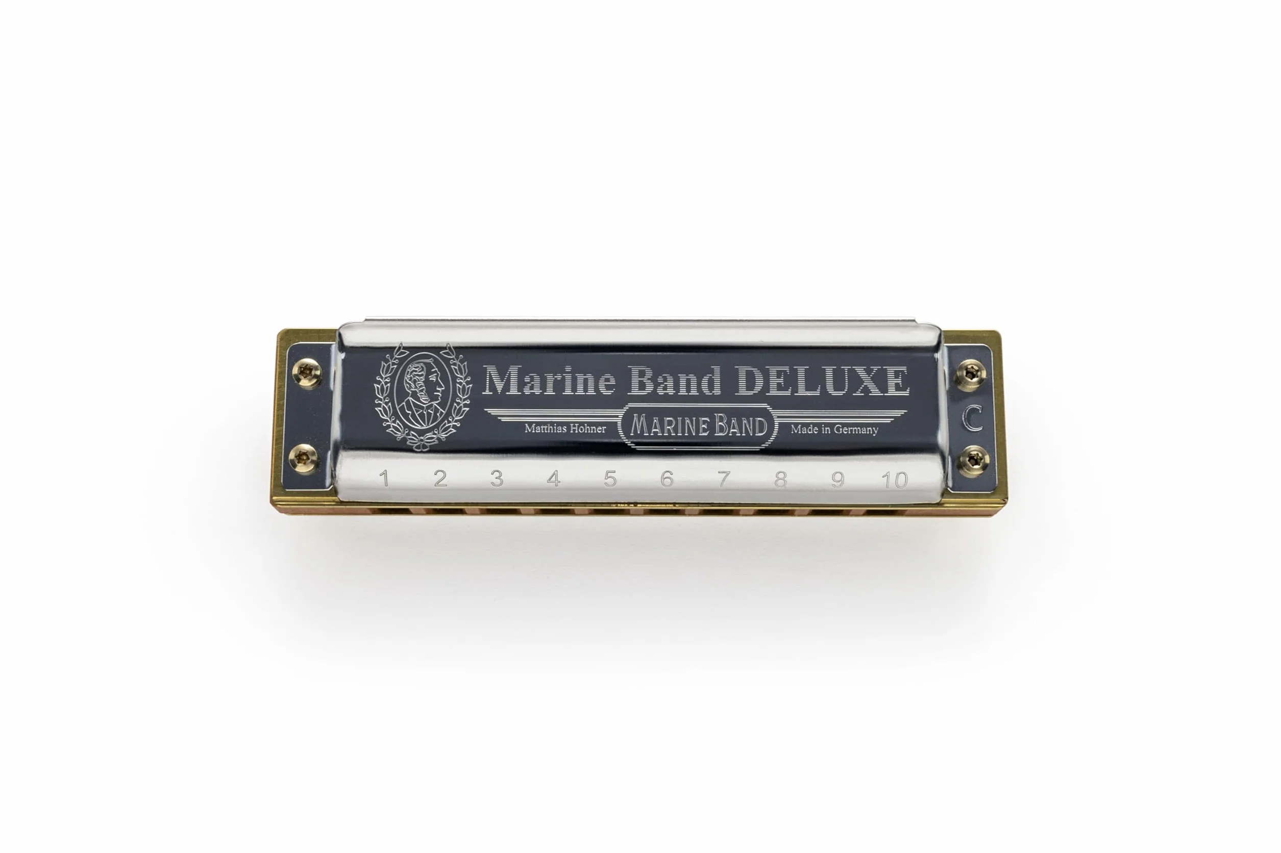 Hohner Marine Band Deluxe C-Dur Mundharmonika (M200501P)