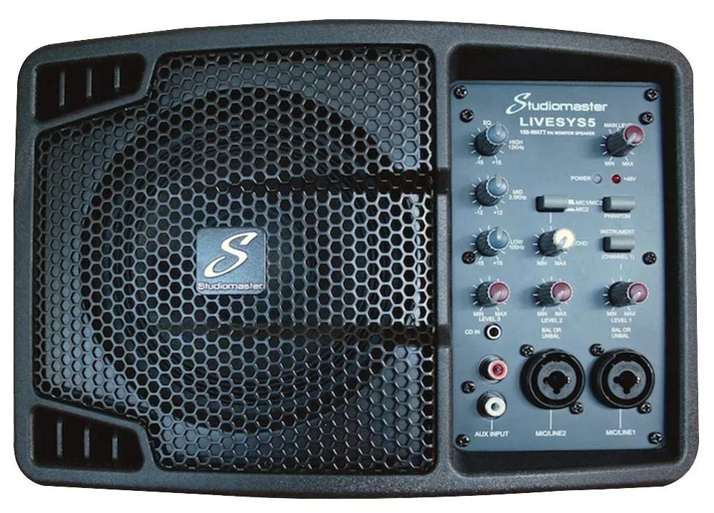 5 Zoll Bühnenmonitor, 150 W, für STUDIOMASTER, Audio Visual, aktive / angetriebene Lautsprecher