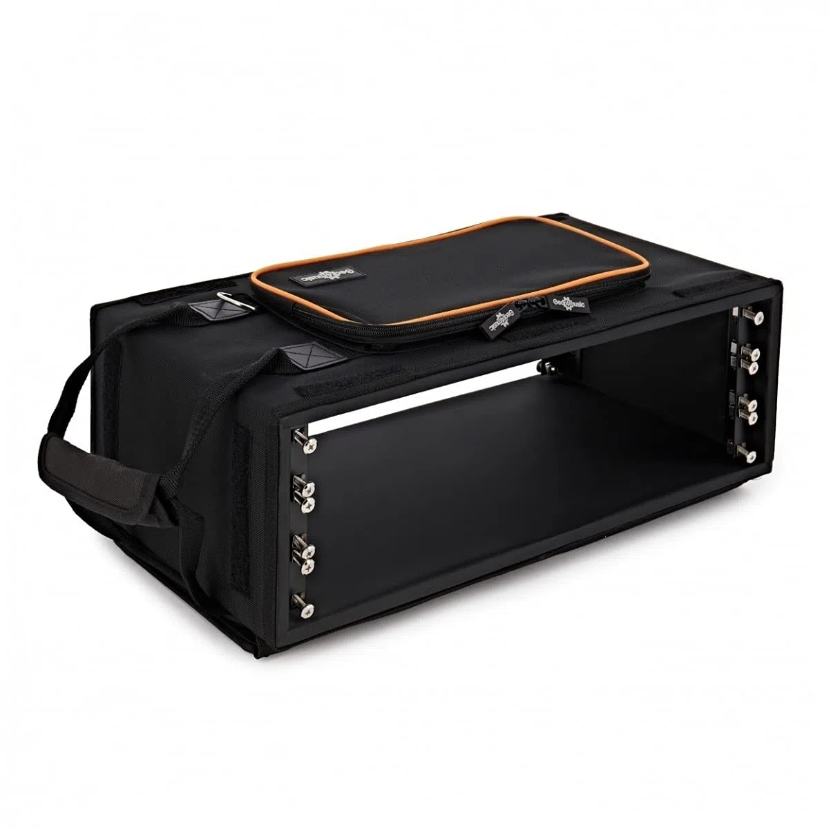 Gear4Music 3U Shallow Rack Bag Case 19" Leichtgewicht mit Riemen