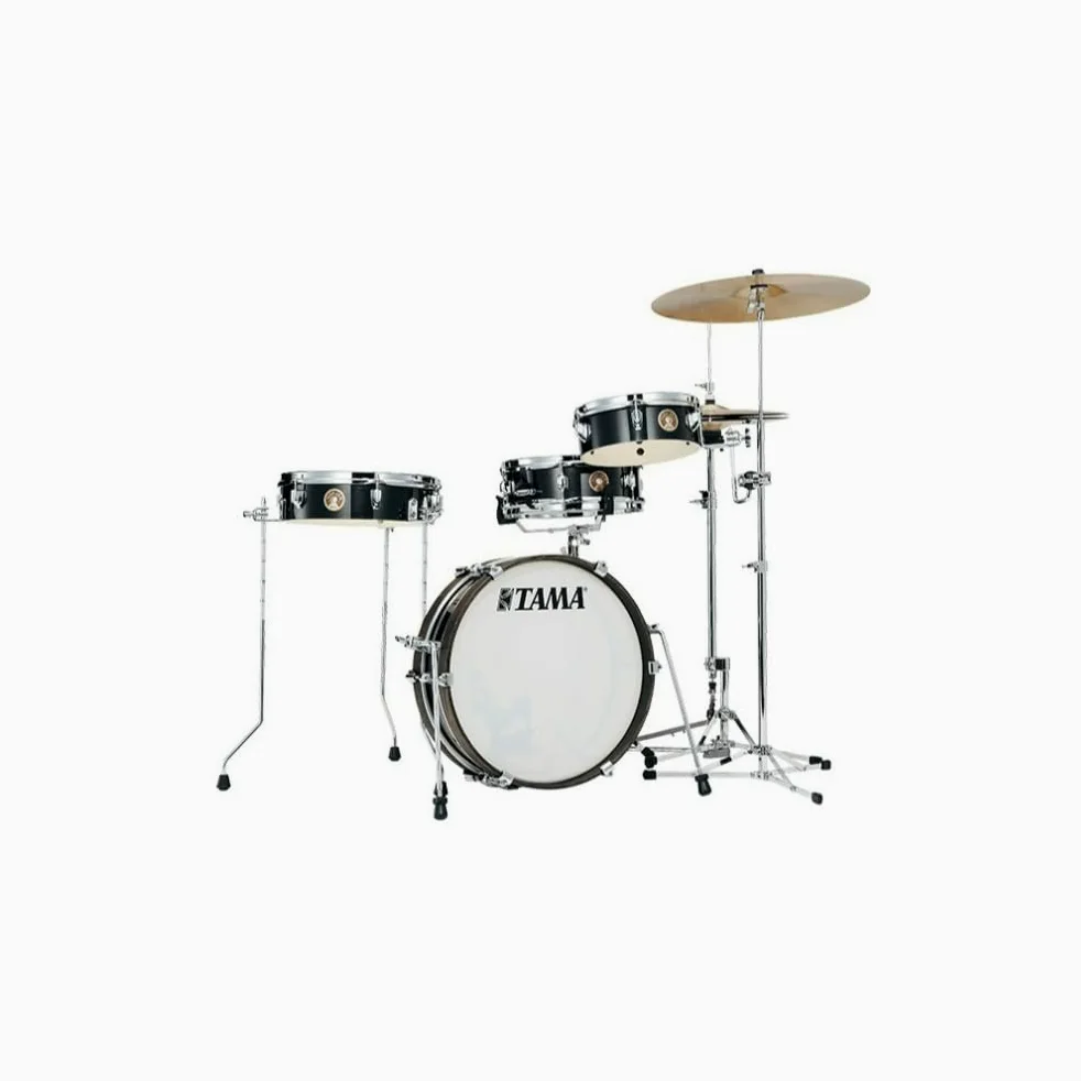 Tama LJK48P-HBK Club Jam Pancake Set Hairline Black - Drum Kesselsatz