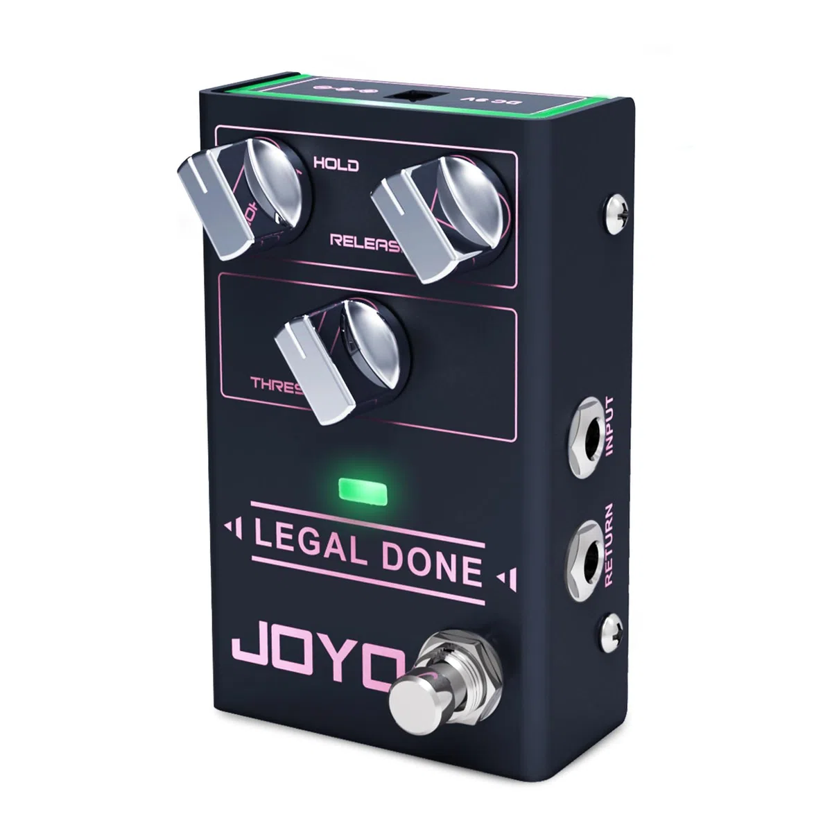 JOYO Noise Gate Pedal Noise Suppressor mit 4-Kabel Methode für E-Gitarre (Legal Done R-23)