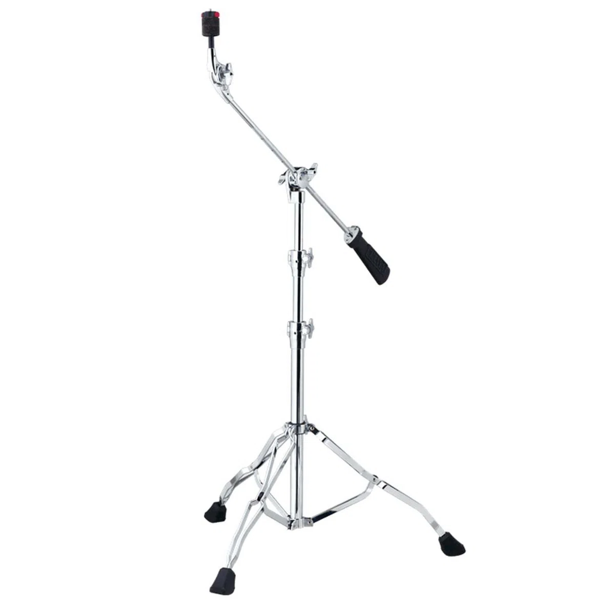 Tama HC84BW Roadpro Serie Cymbal Stand Galgenbeckenständer mit Gegengewicht + keepdrum DSC01 Drumstick-Halter