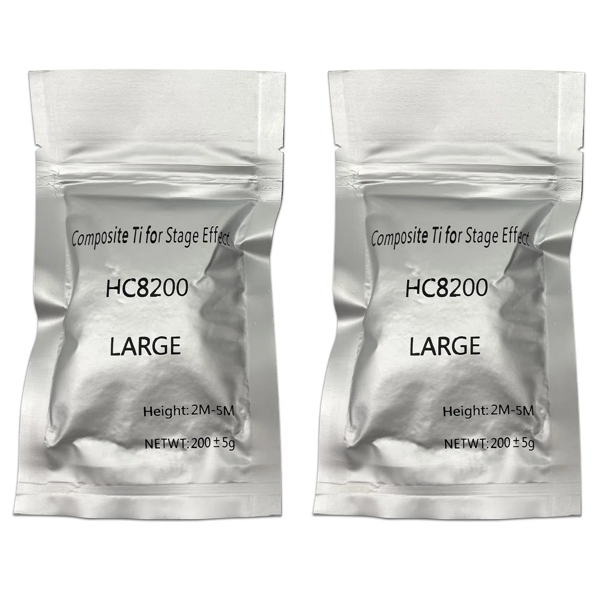 2 stücke 200 g Pyrotechnikmaschinen Titanpulver, Titanium Powder Granular Metal Powder für DMX-Bühneneffektmaschine, Spezialmaschine