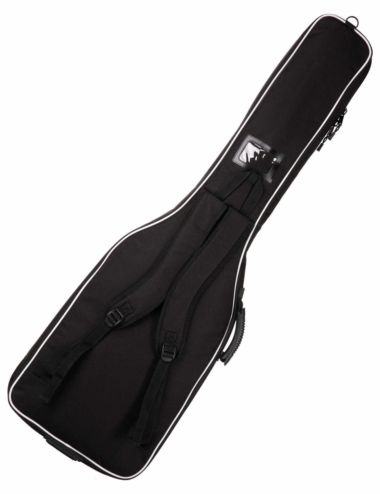 Rocktile Pro RB-400B Blackbird E-Bass Super Set - 4-Saiter Longscale E-Bass - Inklusive Amp, Gigbag, Tuner, Gurt, Ständer, Kabel und Schule - schwarz