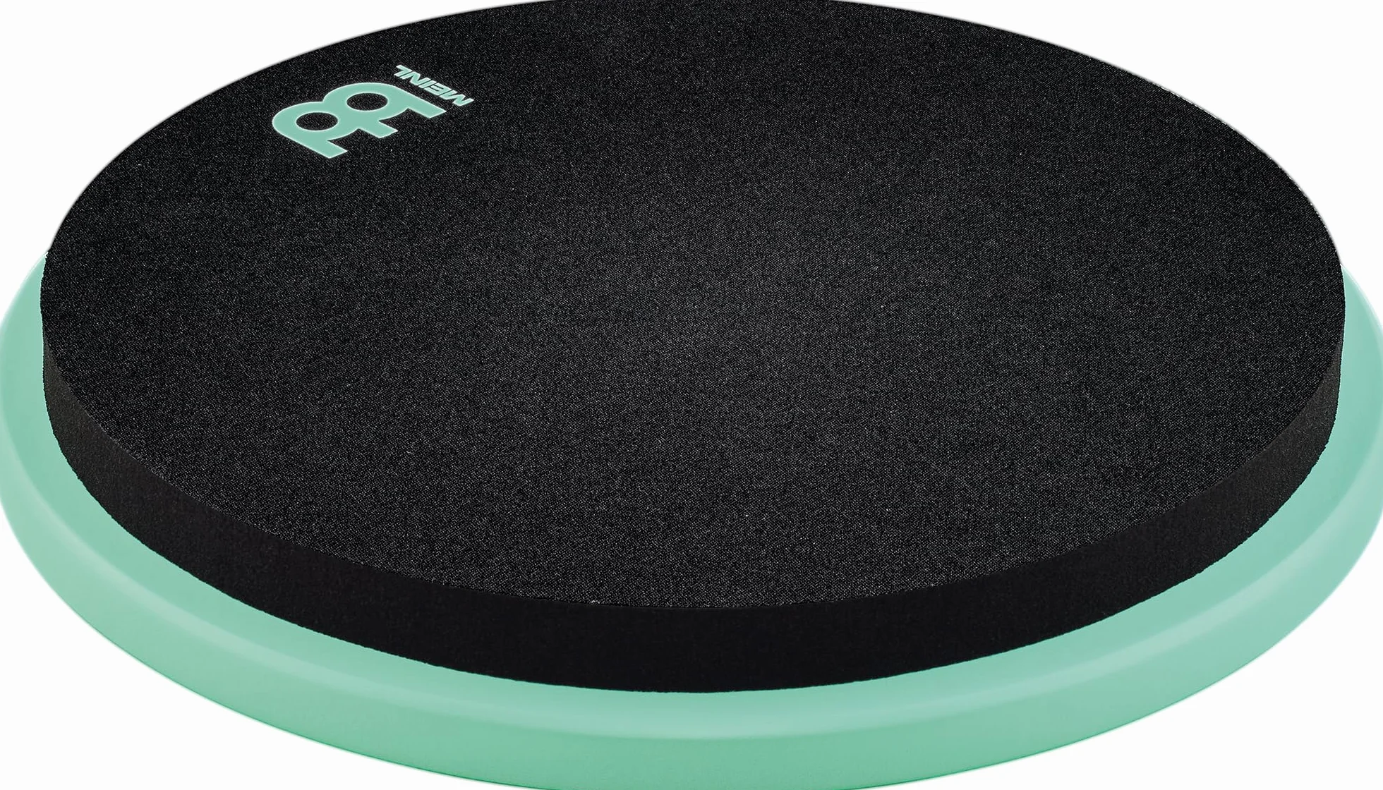 Meinl Cymbals Marshmallow Übungspad 12 Zoll (30,48cm) leises Drum Practice Pad, mittlerer Rebound, montierbar auf Becken Ständer und Stativ – Sea Foam – Schlagzeug und Percussion Zubehör (MMP12SF)