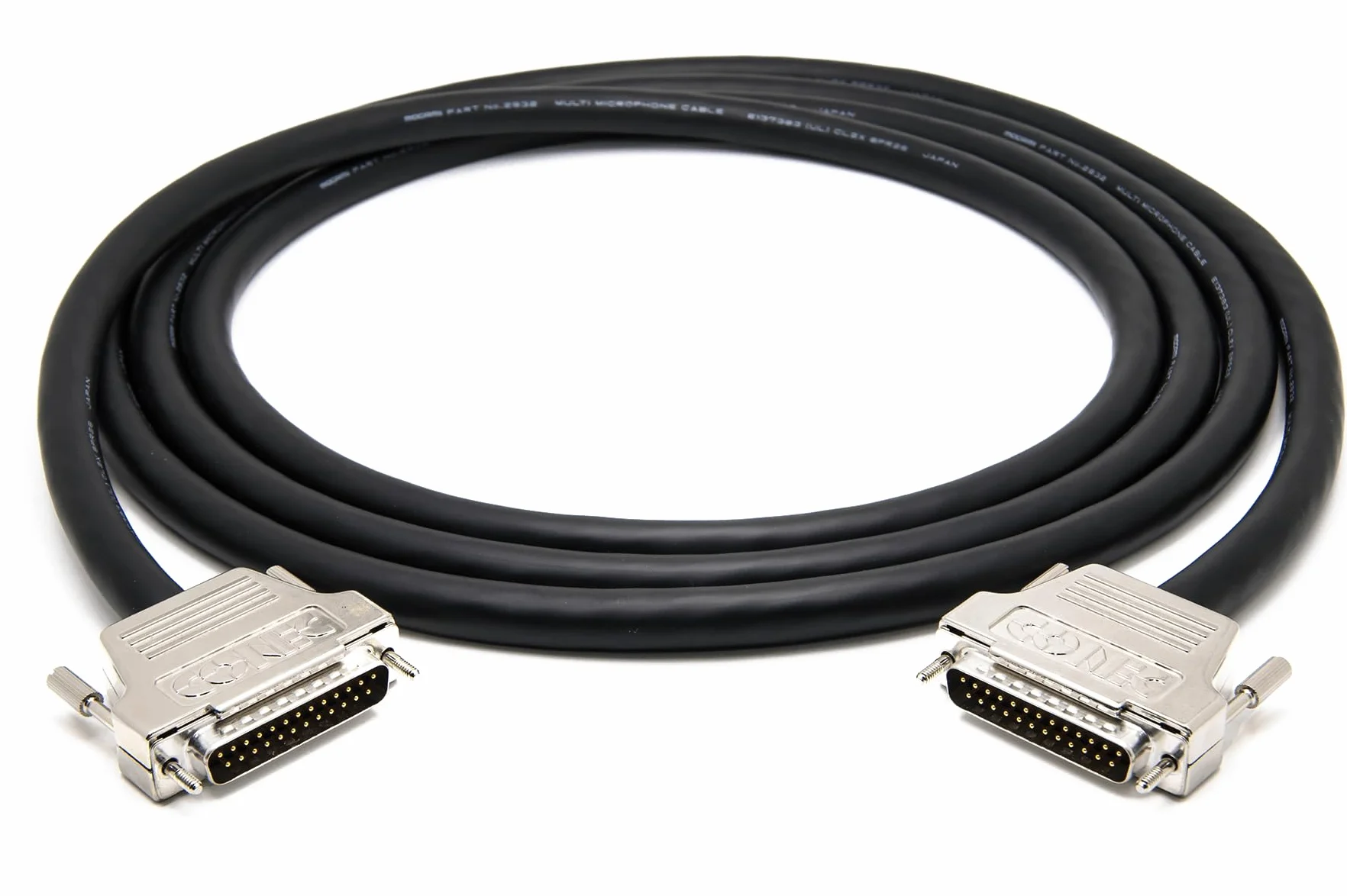 enoaudio Mogami 2932 8 Multicore Analog Kabel | Gold DSUB DB25 D-Sub 25 | HiFi, 0,5 m