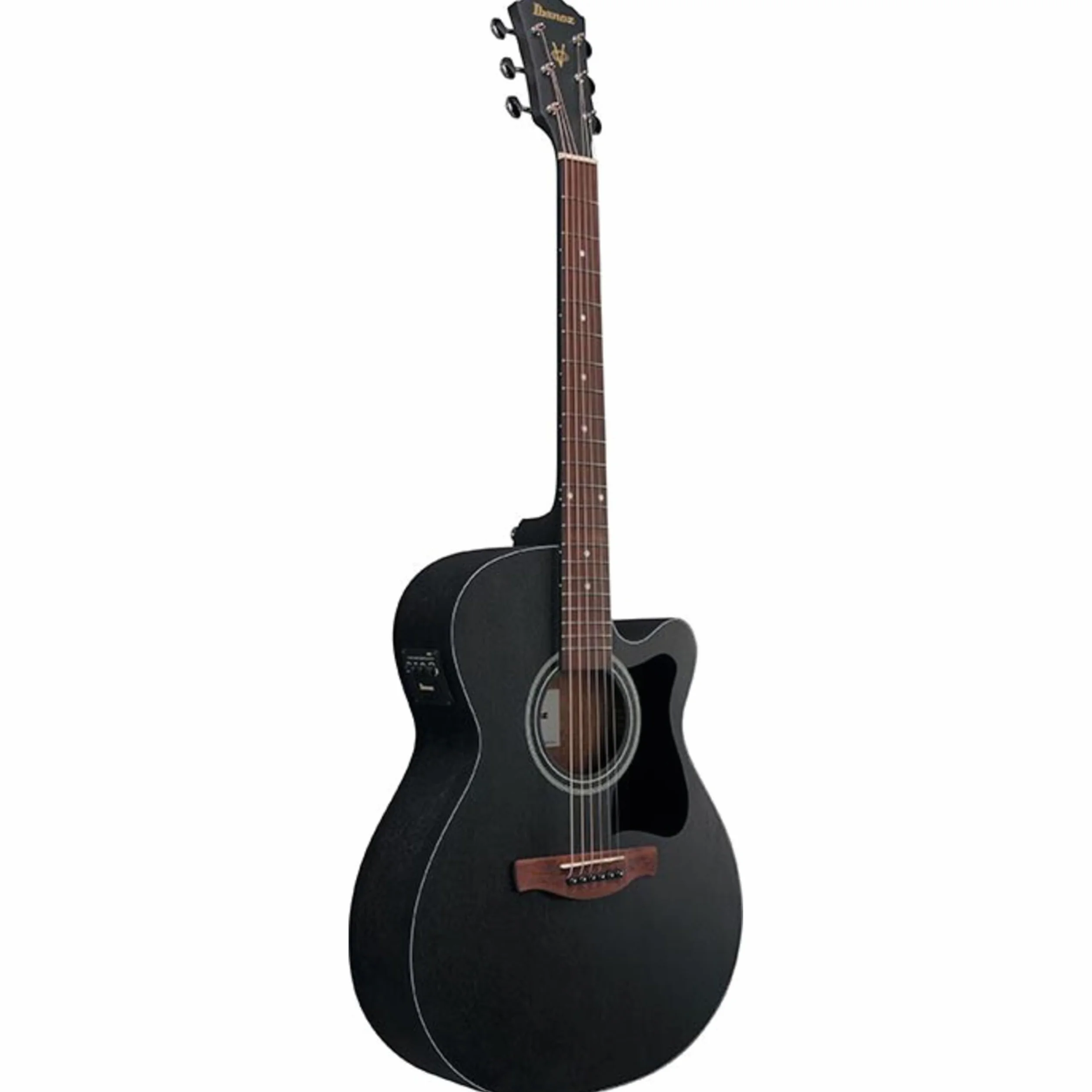 IBANEZ VC Akustikgitarre 6-String Weathered Black Open Pore