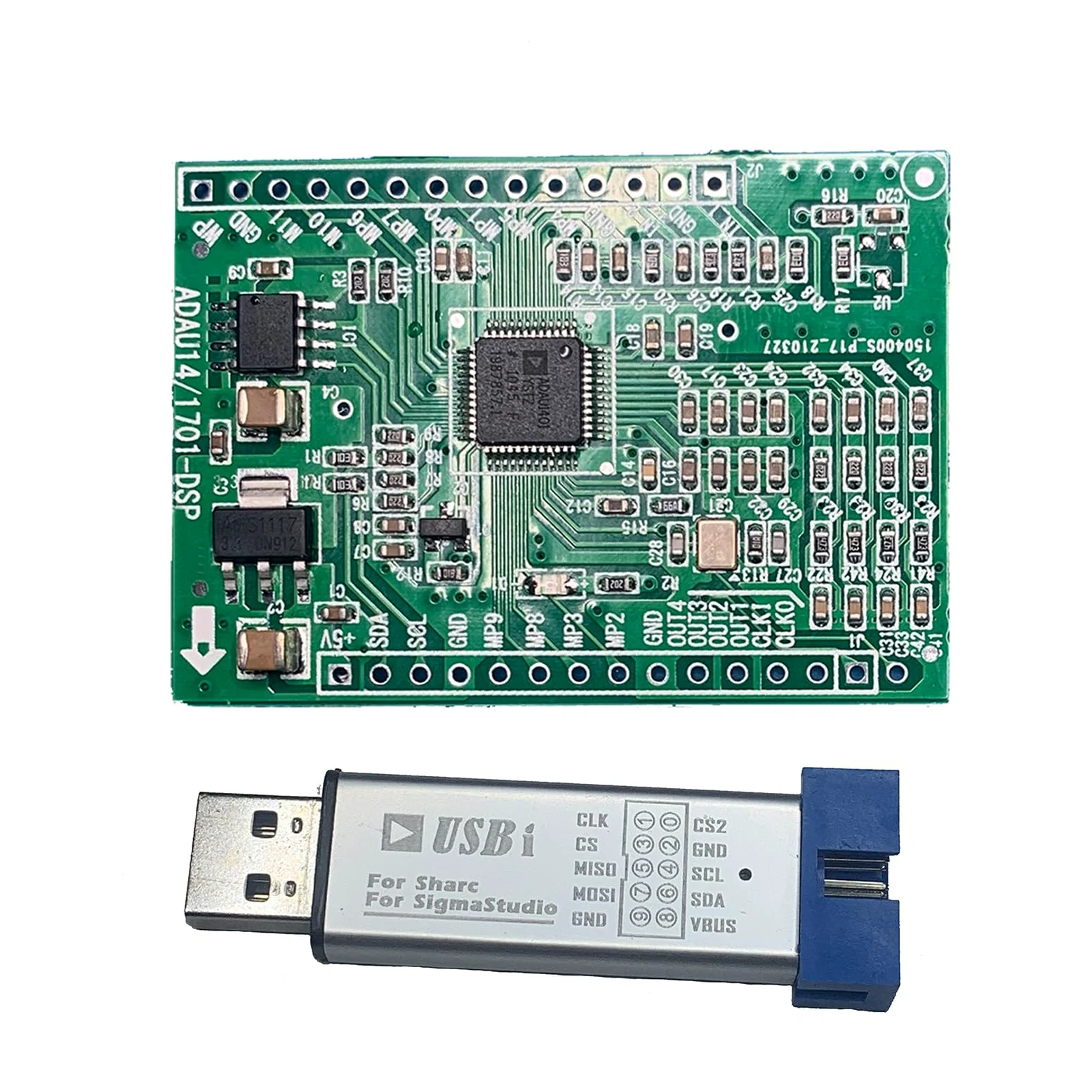ADAU1401 DSPmini Lerntafel für Studio- und Instrumenten-Soundverarbeitung, vielseitige Lösung für Projekt- und dynamische Verarbeitung