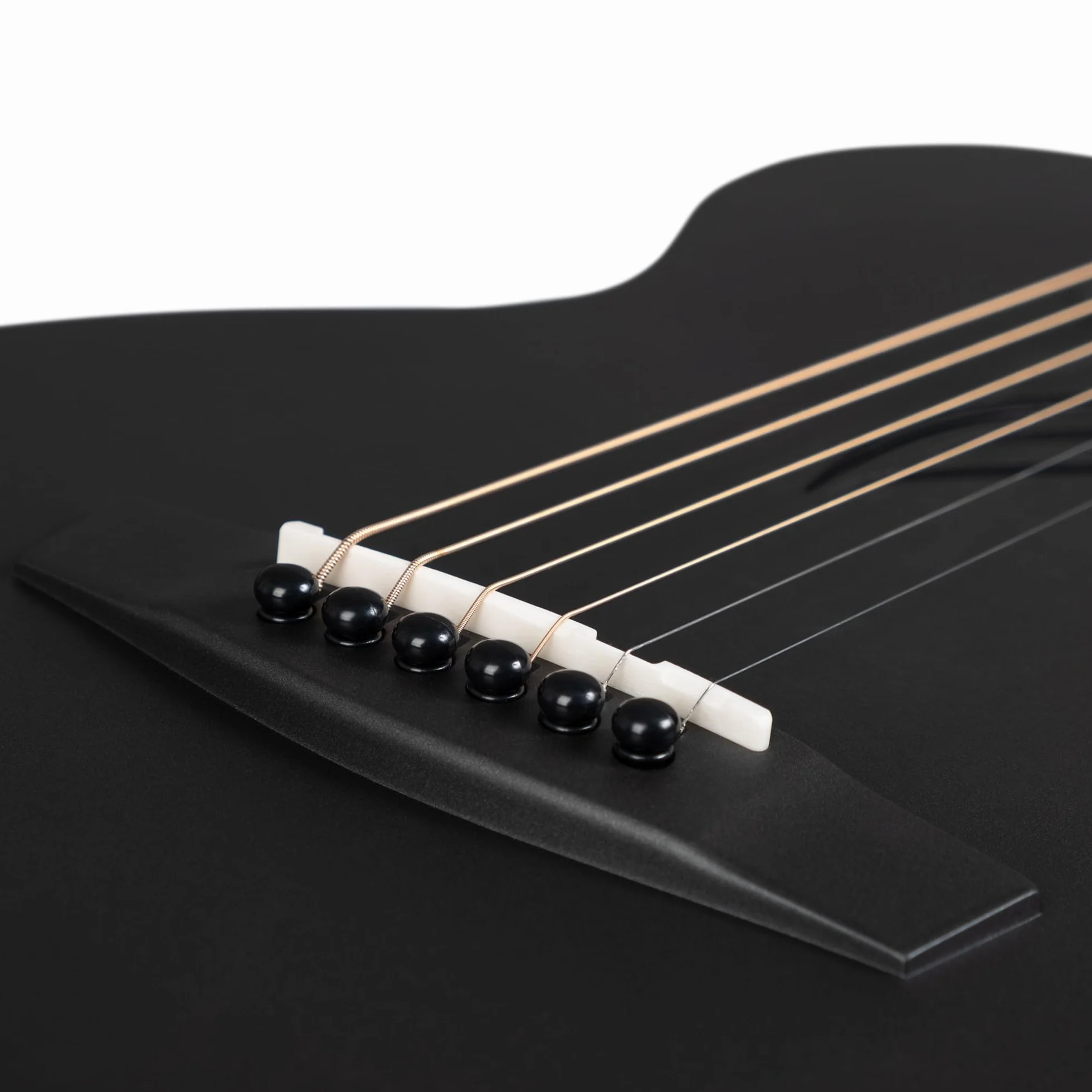 Cascha Akustikgitarre aus Kohlefaser, Anfänger Gitarre für Erwachsene, Reisen, inkl. Gigbag