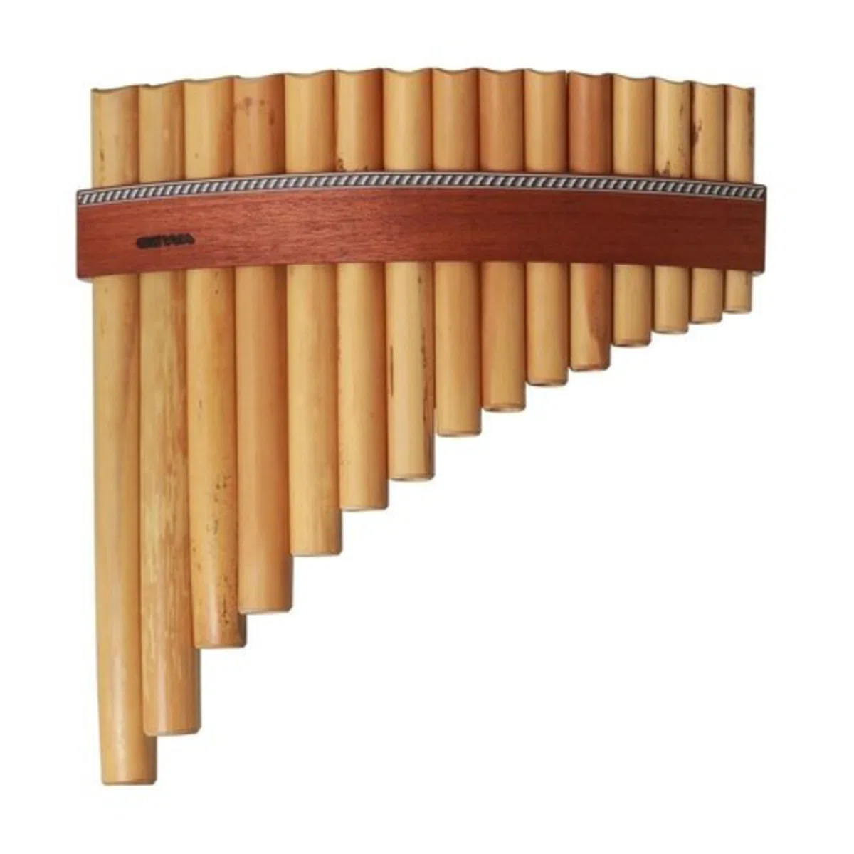 Gewa 700275 Panflöte Premium Bb-Dur 15 Rohre gebogen