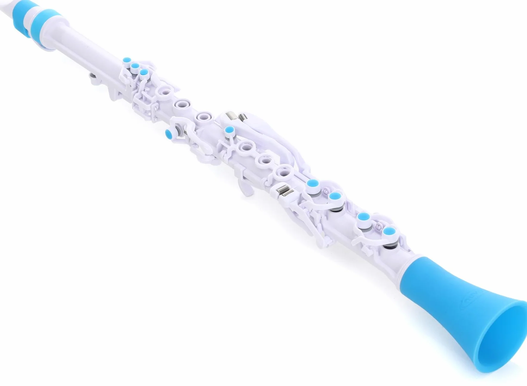 NUVO Clarinéo 2.0, weiß-blau, Standard Set