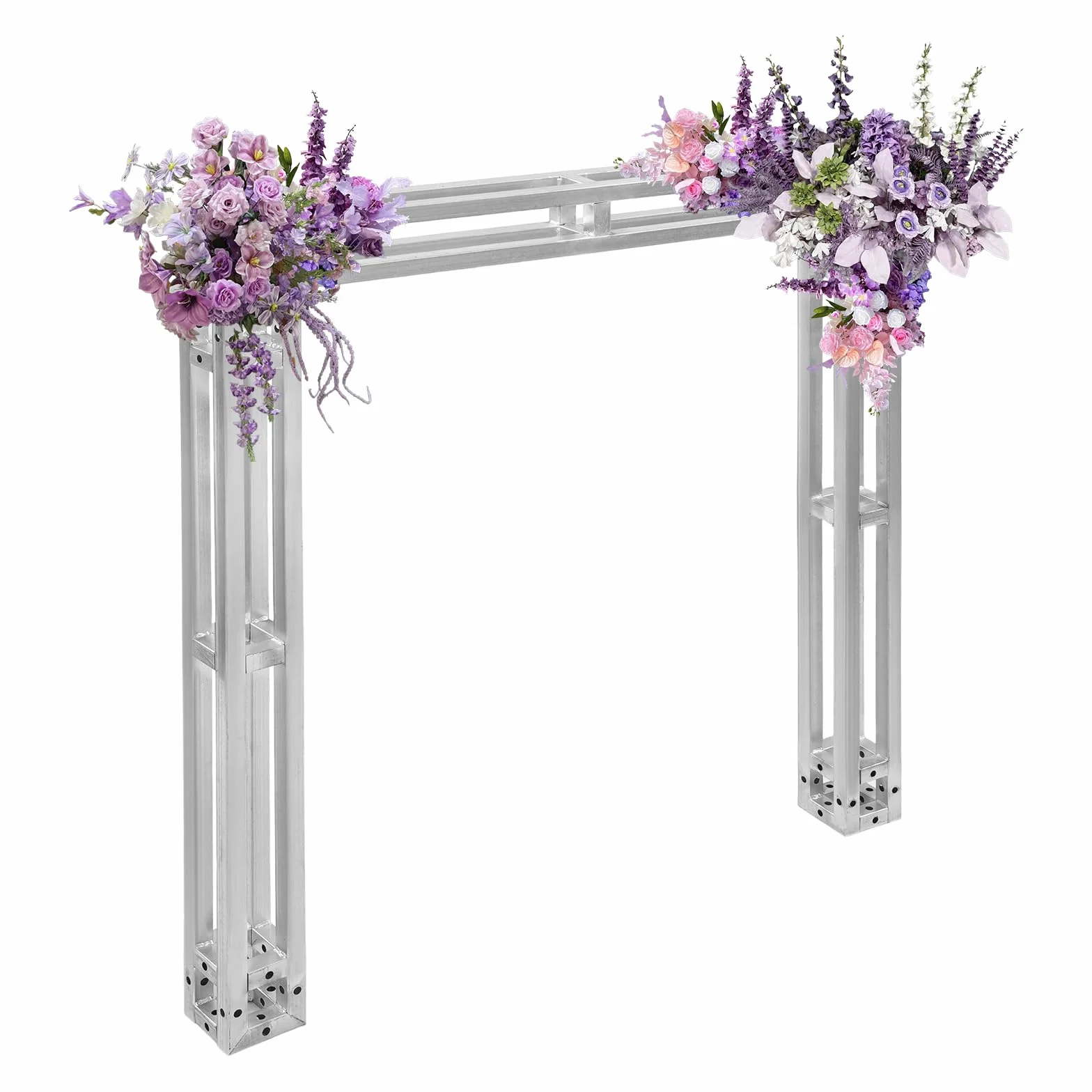 Professional Licht Stativ Set,Traverse - DJ Stand,3 Stück Bühne Truss Stand für Hochzeiten,Aufbau von Bühnenhintergründen, Aufhängen von Werbebannern,Stahlrohr ( je Trägers 200 kg)