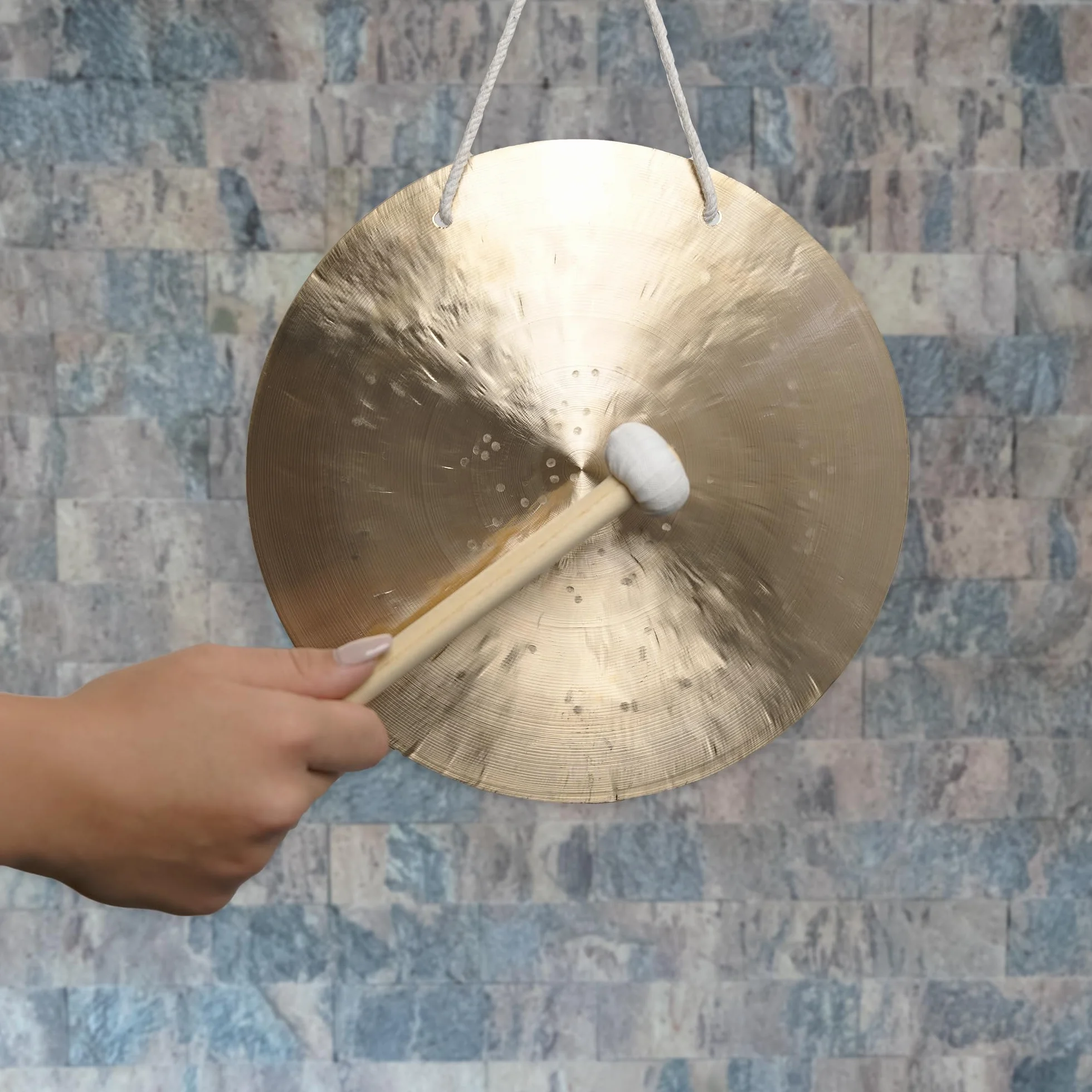 Klangschalen Center Original Feng Gong, Wind Gong aus China (25cm)
