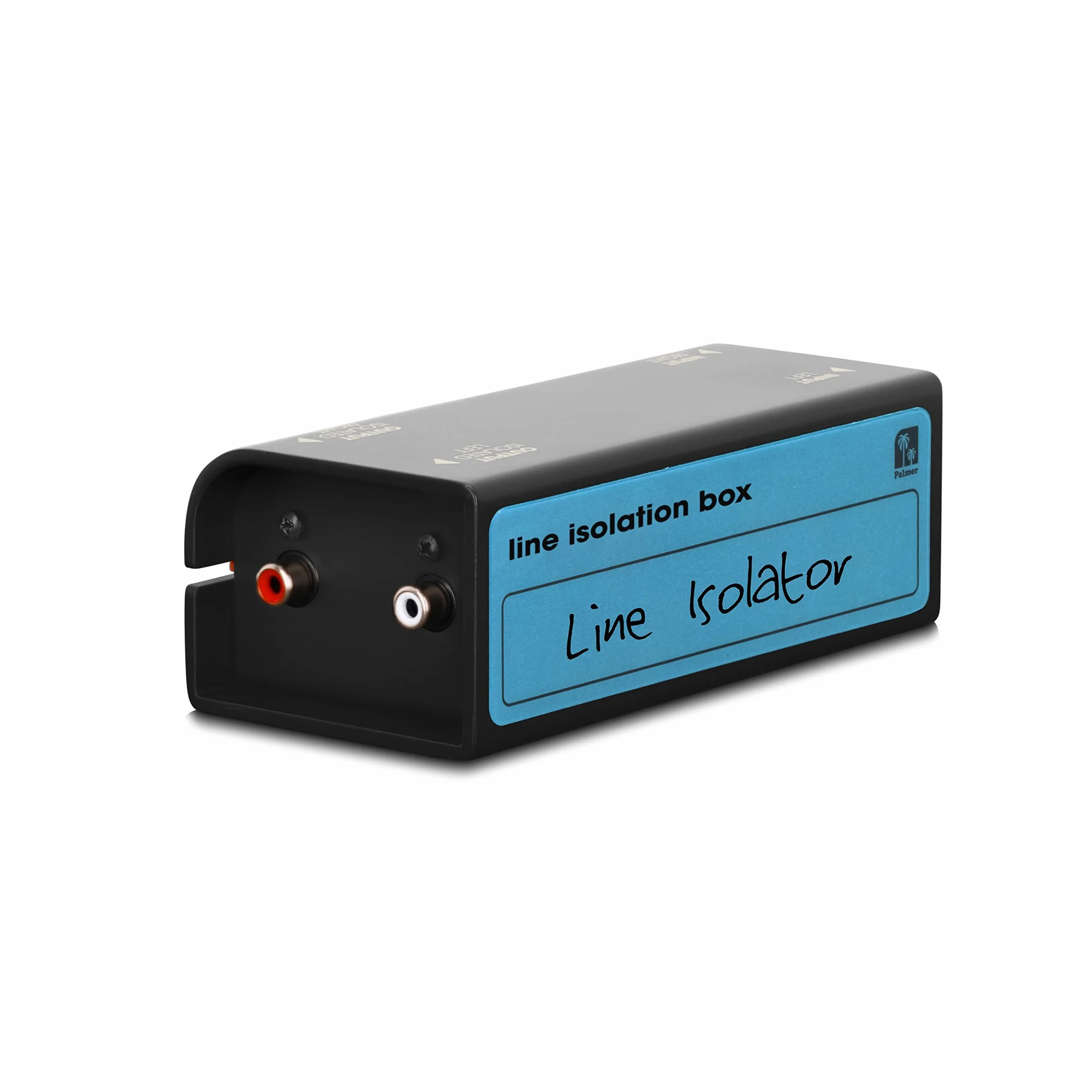Palmer RIVER enz - Passive 2-Kanal Line Isolation Box, unsymmetrisch, schwarz