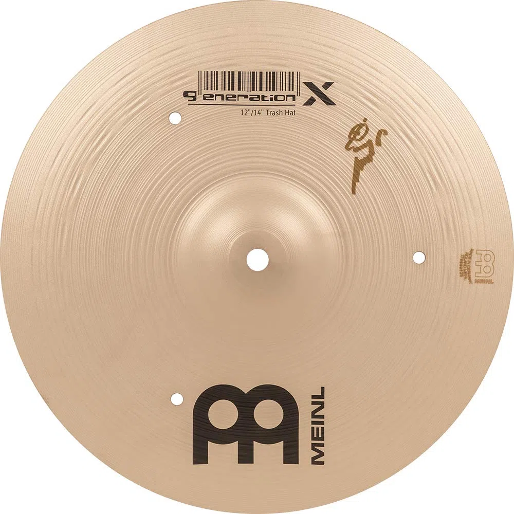 Meinl Cymbals GX-12/14TH Generation X Serie Trash Hat Beckenset Benny Greb Signature 30,5 cm (12 Zoll) - 35,6 cm (14 Zoll)