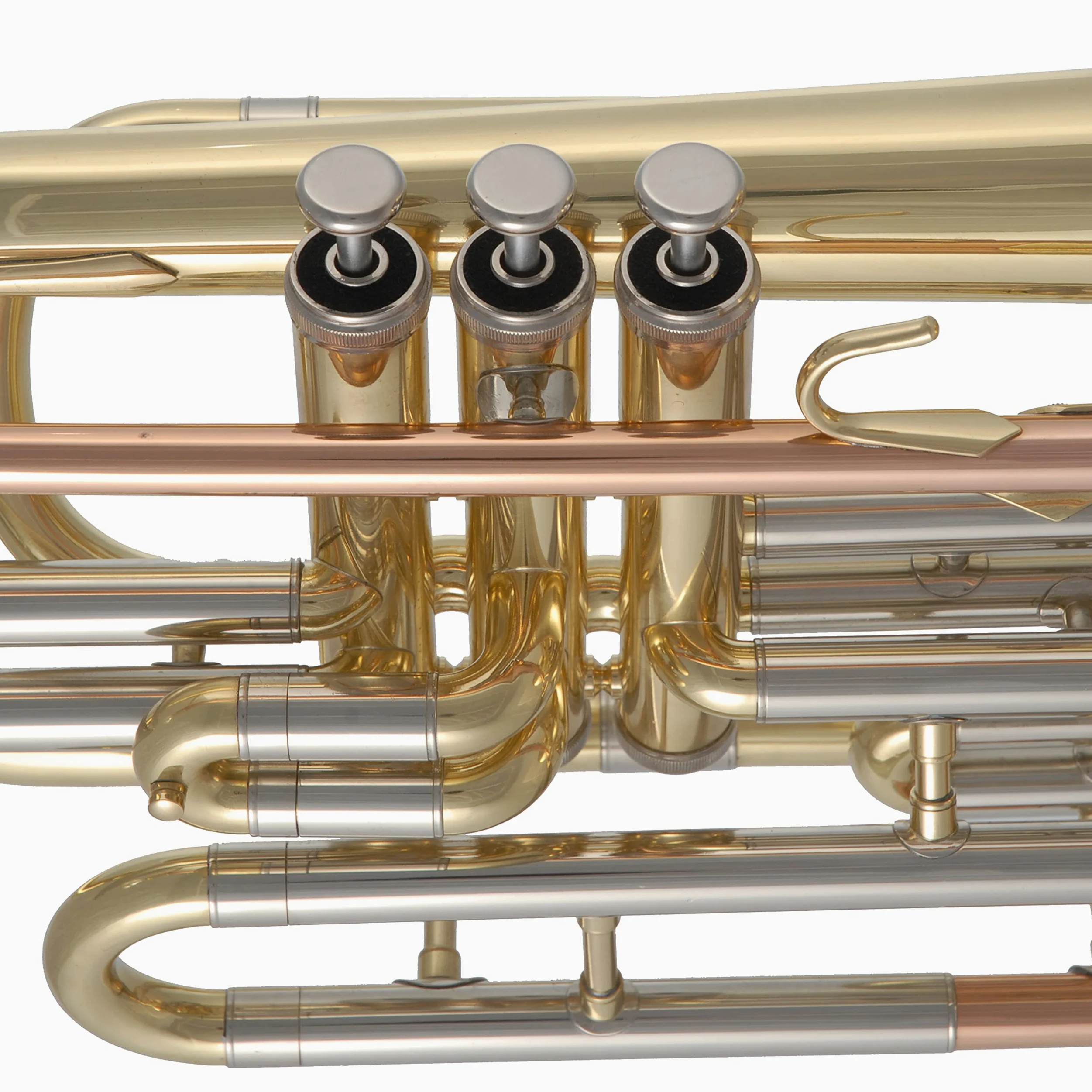 Tuyama® TMP-377 Basstrompete in B Marching Posaune Bass Trompete Trumpet Marschposaune Marching Trombone Bb B flat