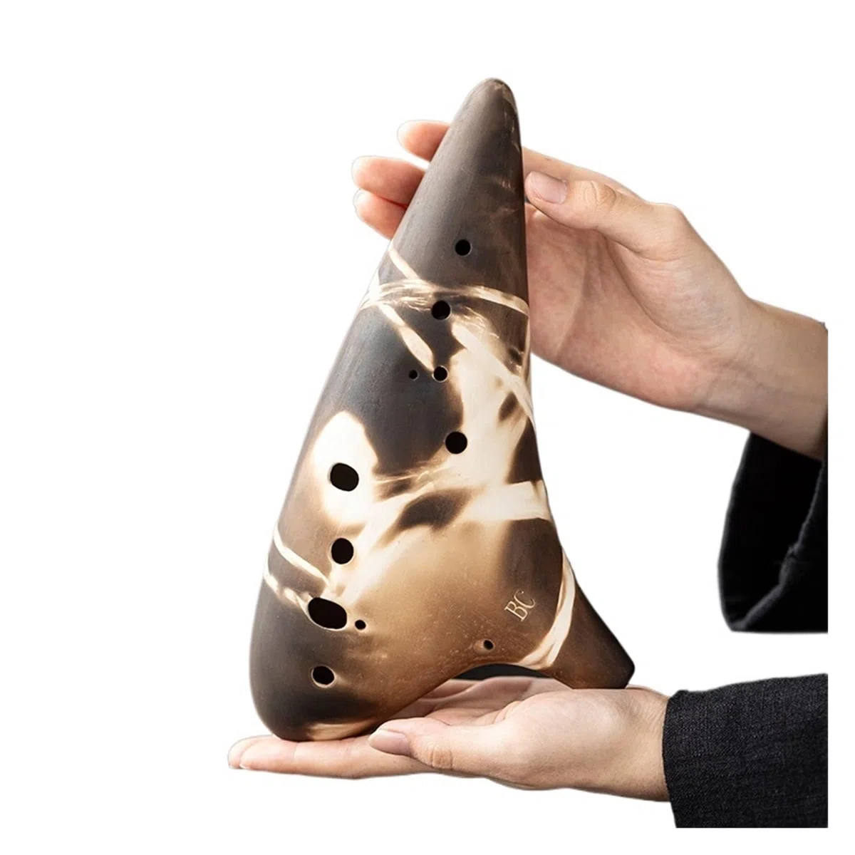 12 Loch BC Ocarina Bass Professionelle Leistung Keramik Xun Blasinstrument