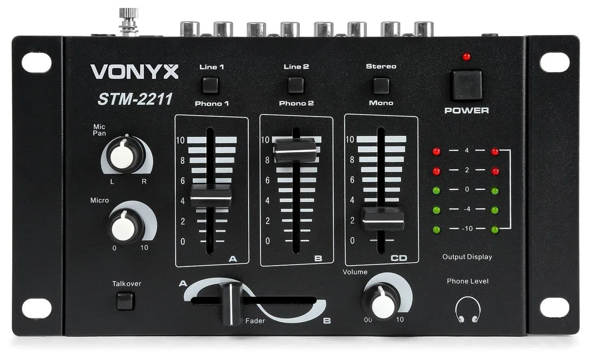 MAX212 - DJ Starter Kit - DJ Boxen Set 2800 Watt inklusive DJ Mixer, Verstärker mit Bluetooth, MP3, USB, MAX212 Bundle 2 Lautsprecher mit Verstärker, PA-Anlage Komplett Set