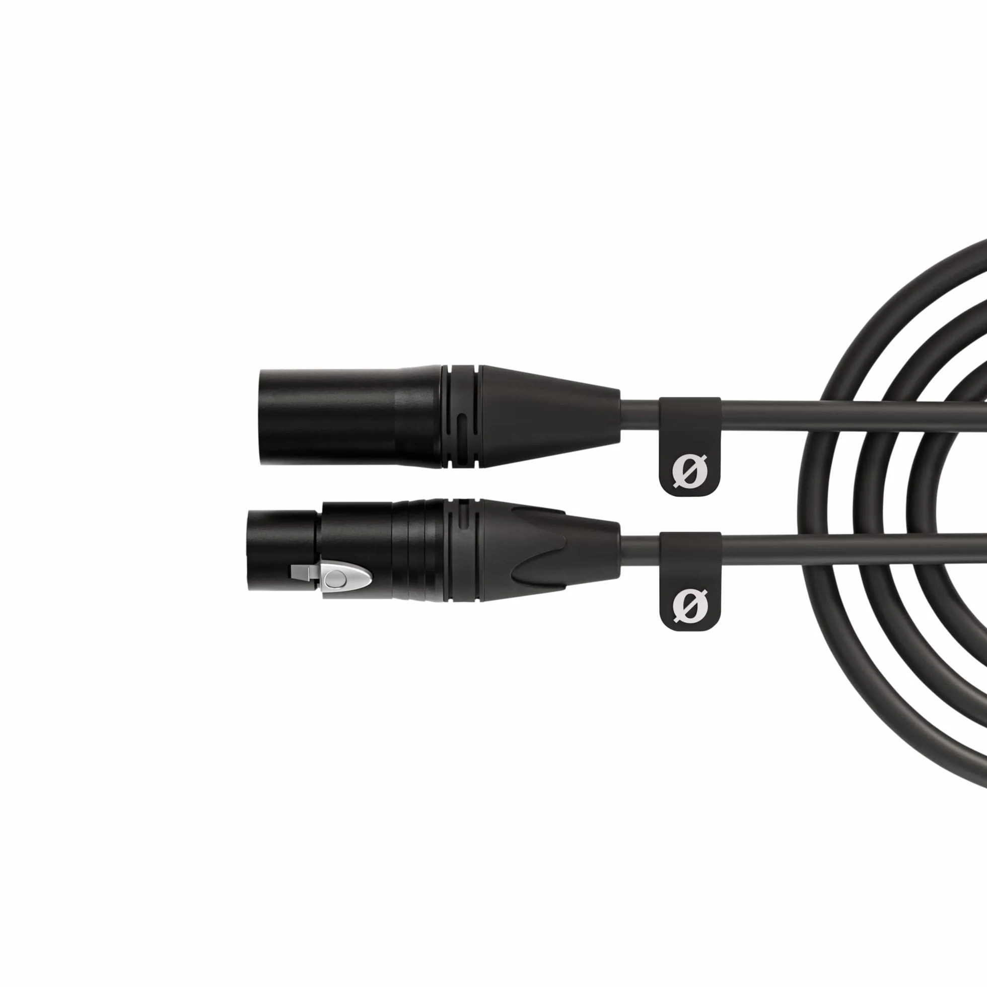 RØDE XLR-3 Hochwertiges XLR-Kabel (3 m, schwarz)