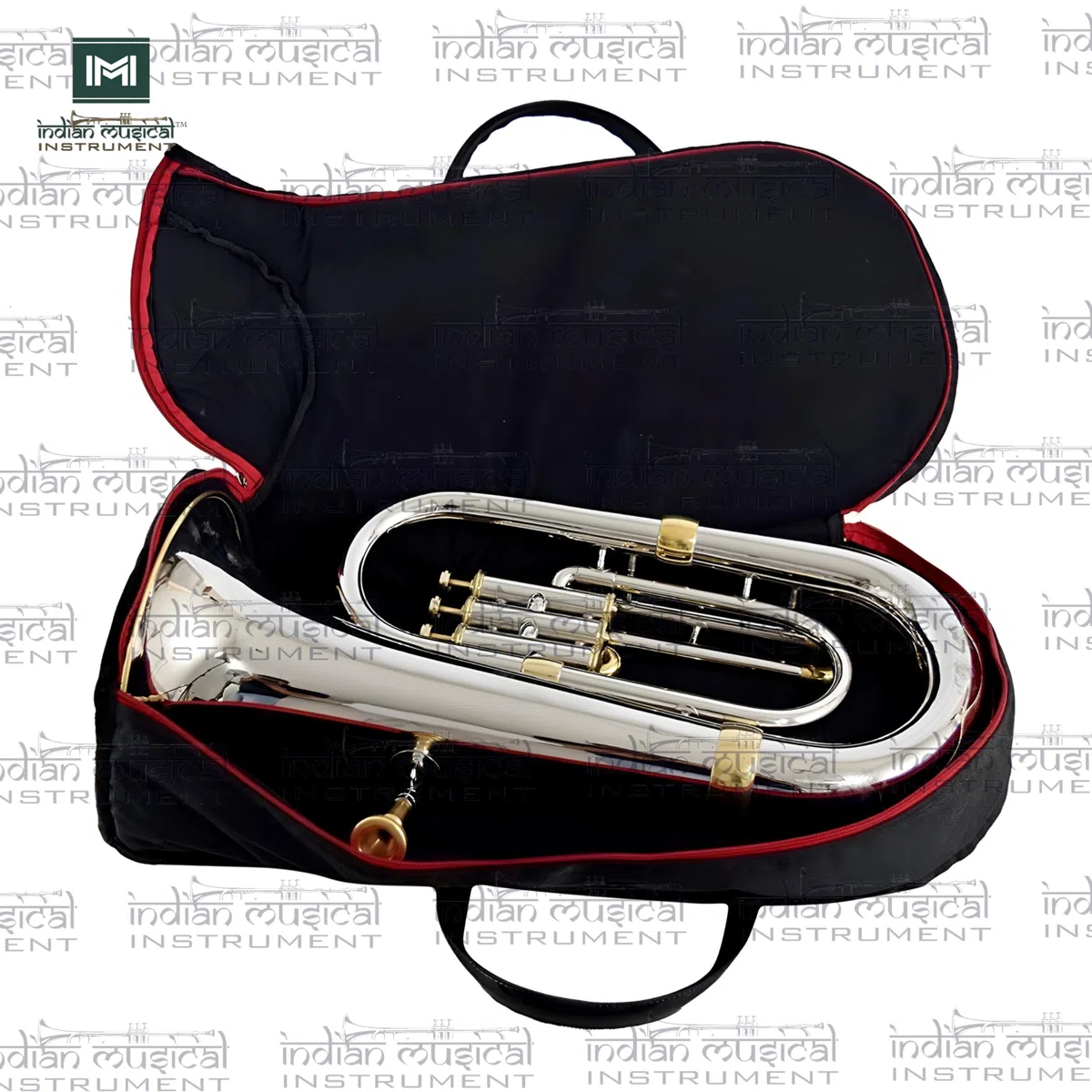Euphonium 3-Ventil-Messinginstrument mit warmem Ton, glatte Ventile, für Musiker und Studenten