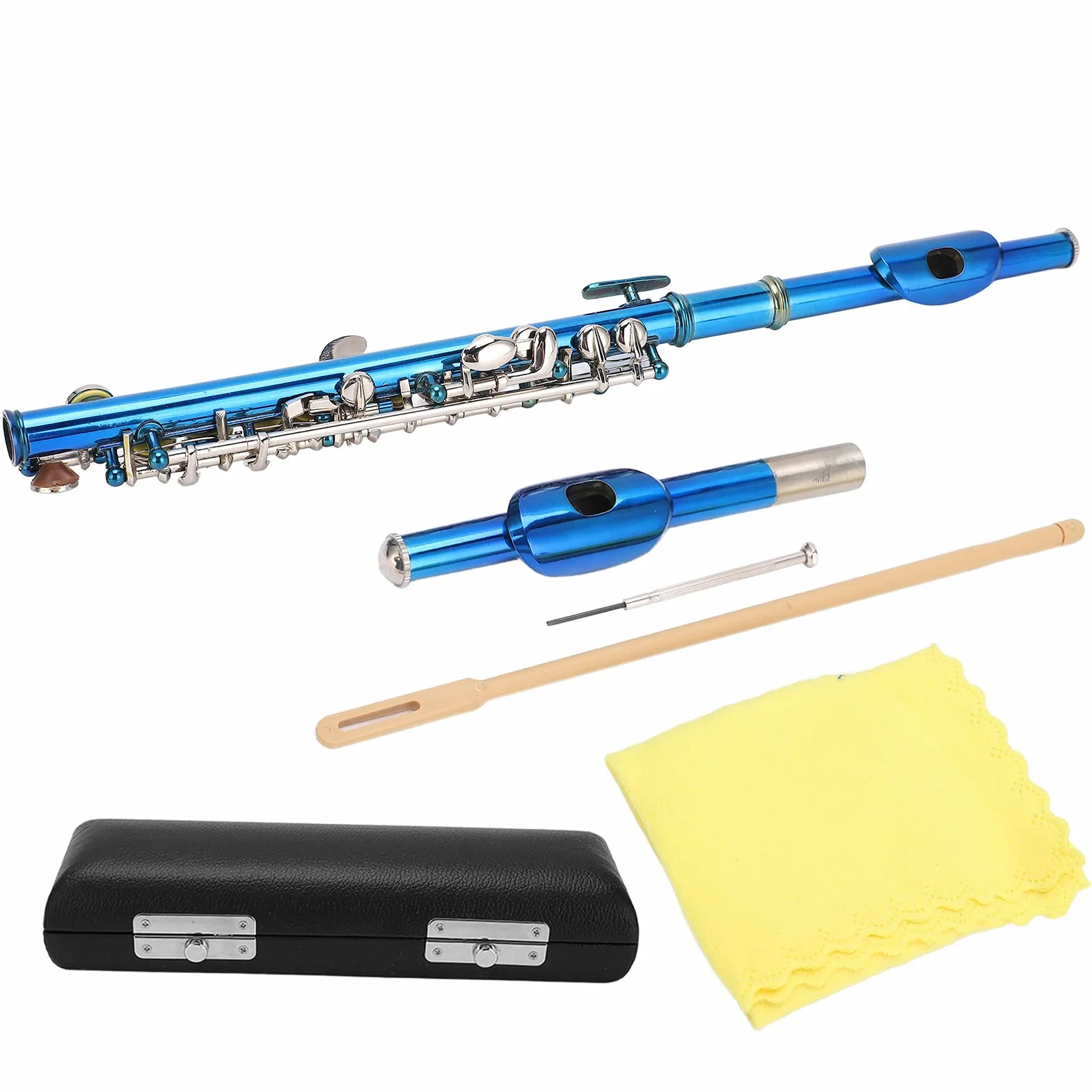 Piccoloflöte, Piccolos Cupronickel E Key Shiny für Anfänger