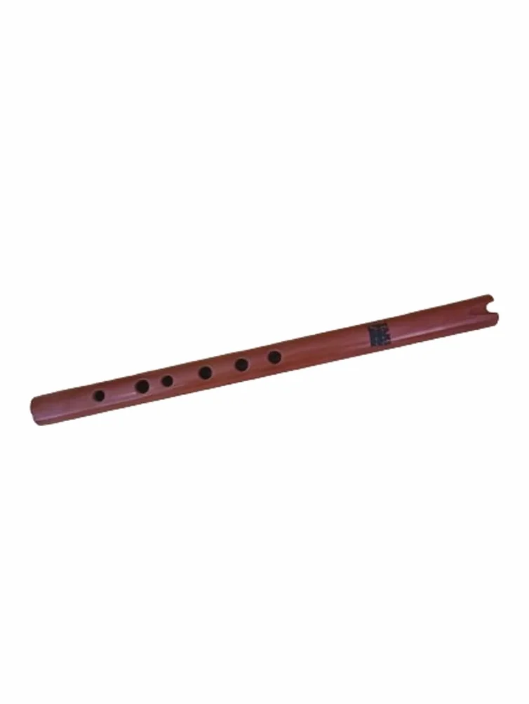 Professionelle dunkelbraune Quena Flöte aus Chachakomo Holz