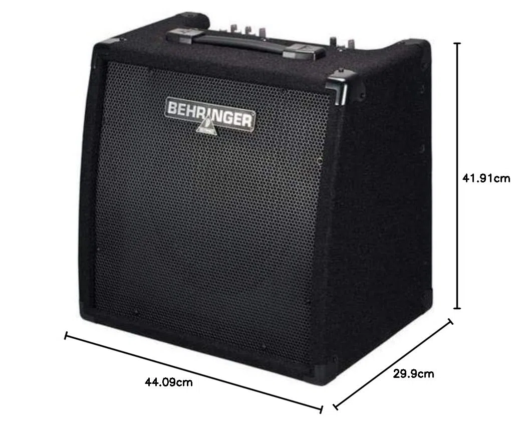 Behringer ULTRATONE K450FX Ultraflexibles 45-Watt-3-Kanal-PA-System/Keyboard-Verstärker mit FX- und FBQ-Feedback-Erkennung