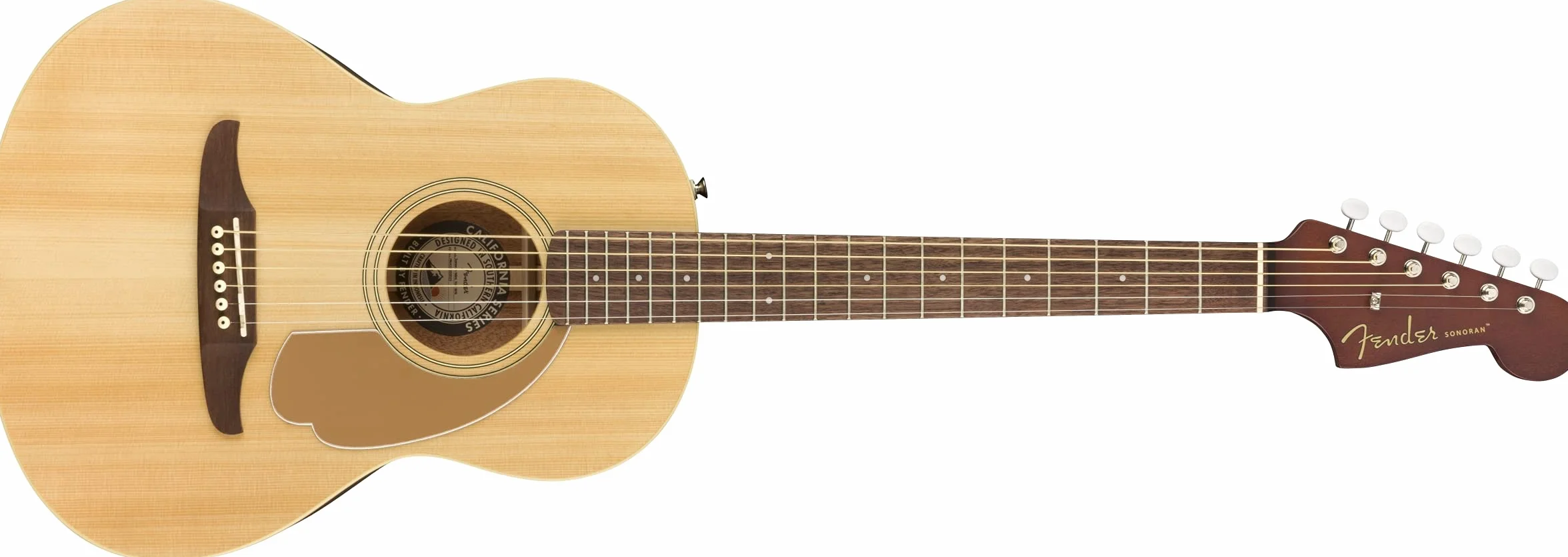 Fender Sonoran Mini Akustikgitarre Natur inklusive Gitarrentasche