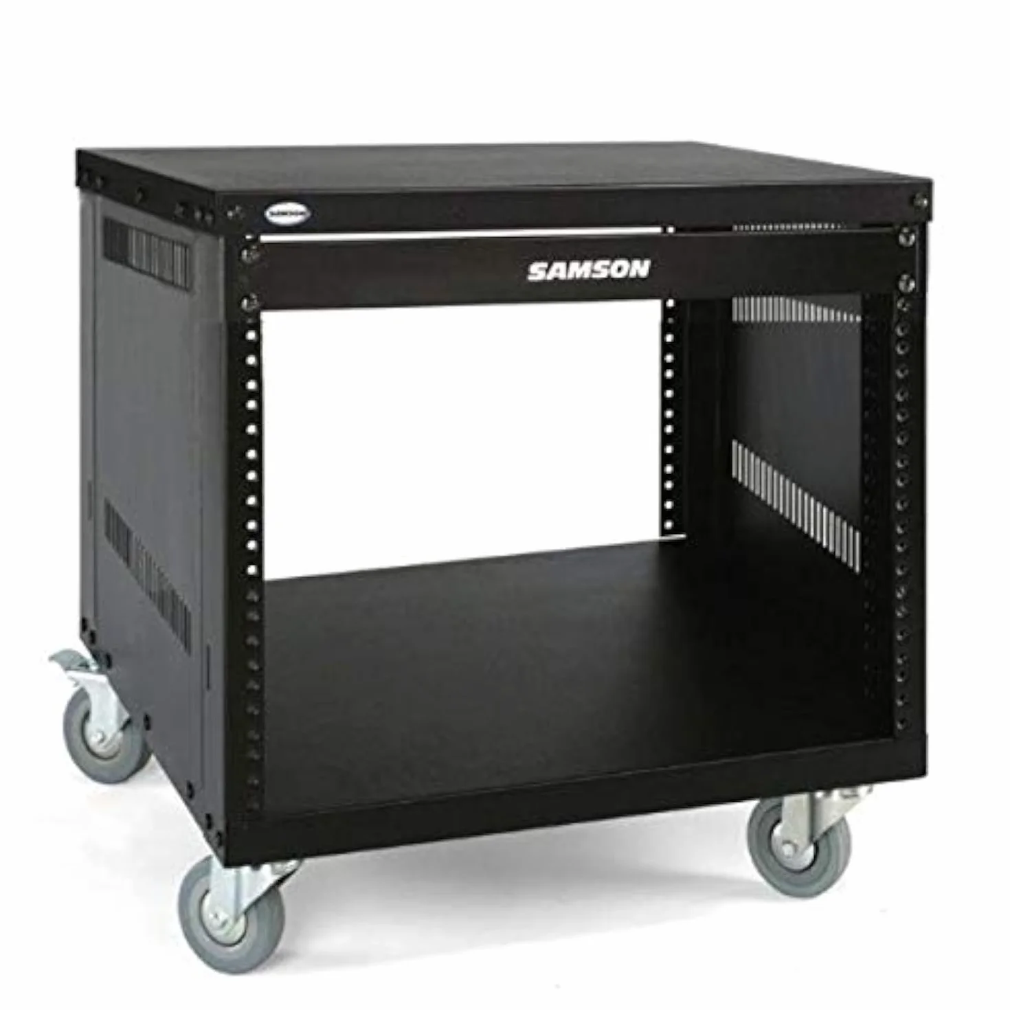 Samson SRK8 Rack 19 Zoll / 48,3 cm für 8 Einheiten, Schwarz