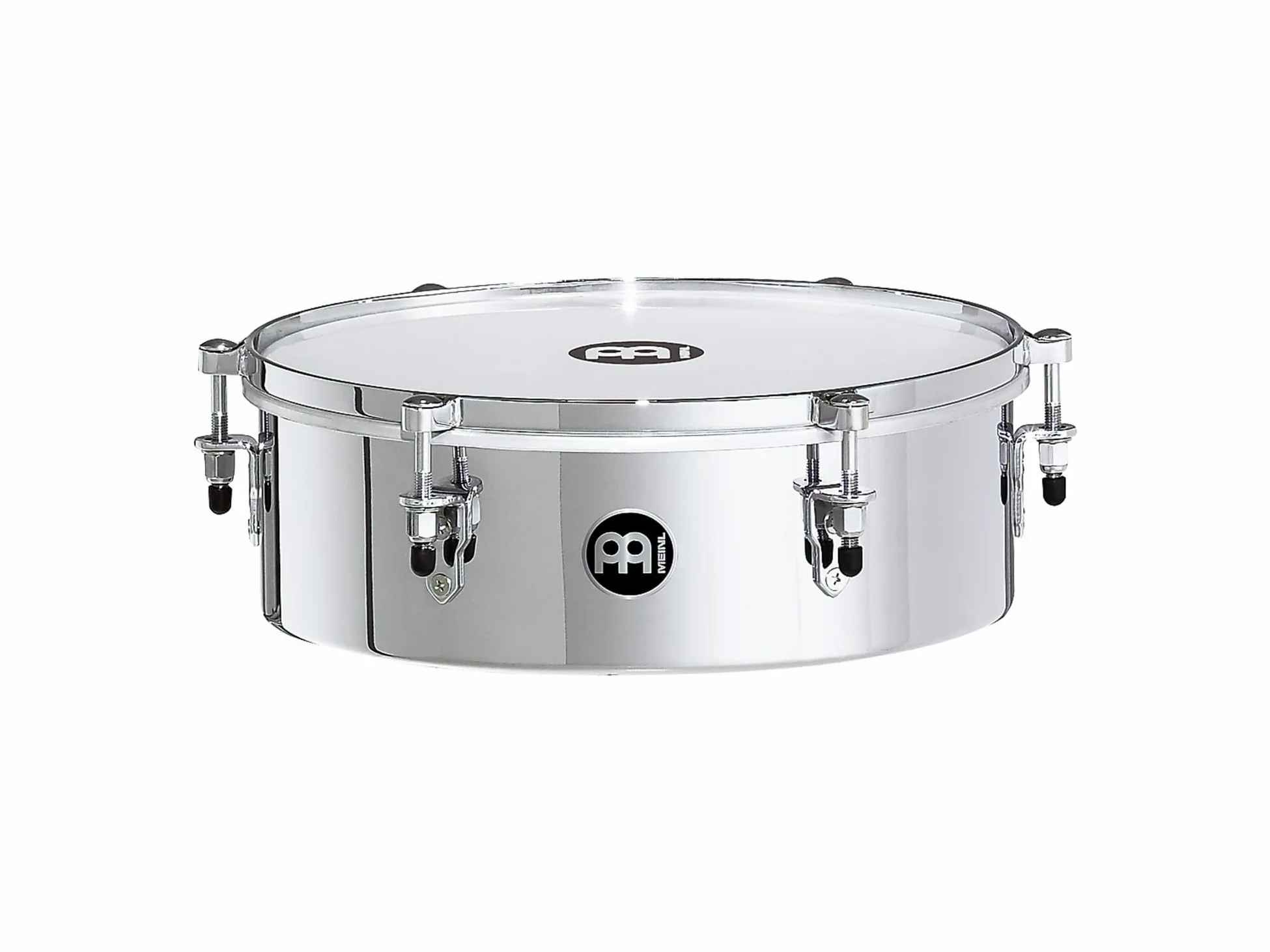 Meinl Percussion Drummer Series Timbales - Trommel mit 13 Zoll Durchmesser - Mit Halterung - Stahl, Verchromt (MDT13CH)