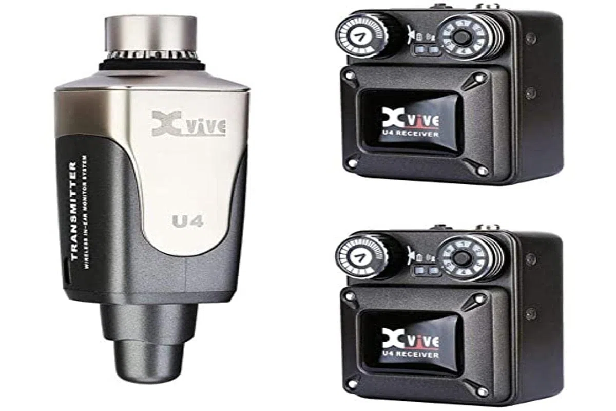 XVive U4 In-Ear Monitor Wireless System - Bundle, 1x Transmitter + 2x Receiver
