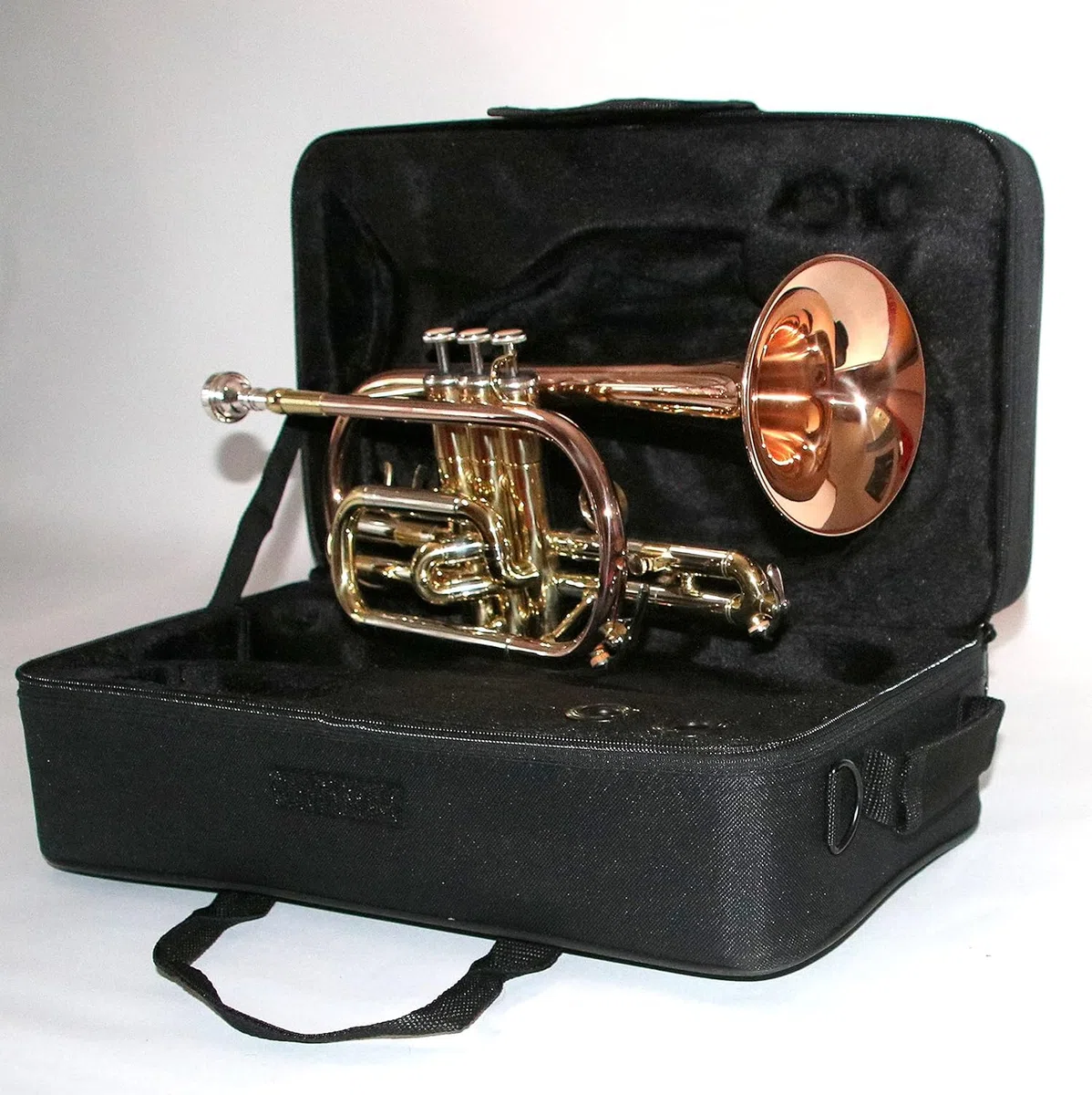 Soundman ECR-501R Kornett in Goldmessing - mit Mundstück und Koffer