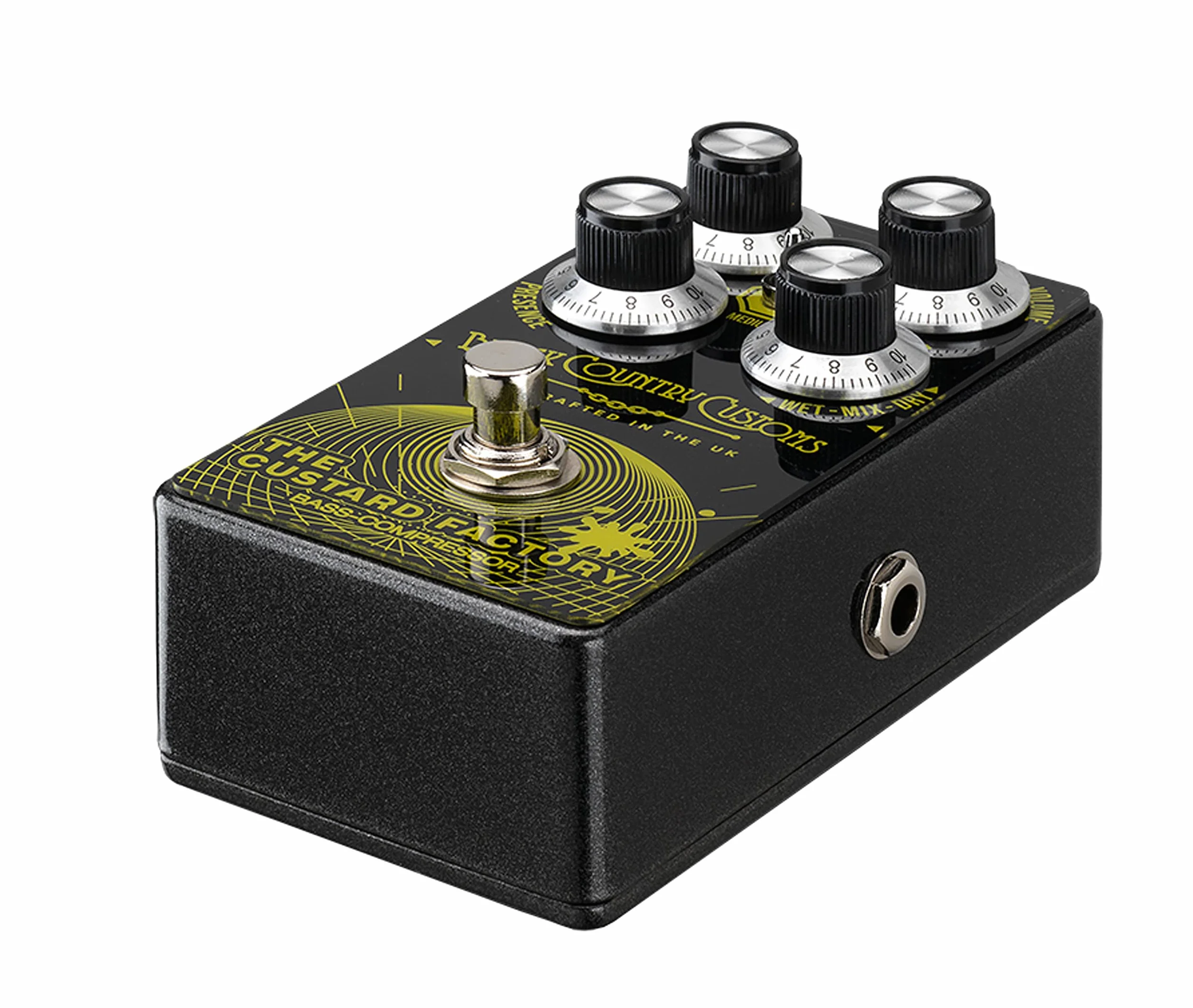 Laney Black Country Customs The Custard Factory Compressor Boutique Bass Effect Pedal (BCC-TCF) Bass Guitar Compressor Pedal