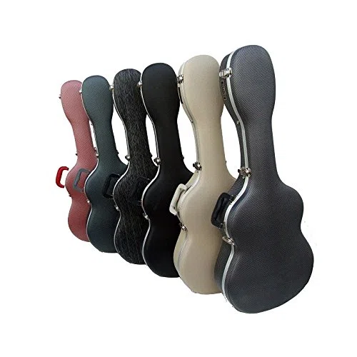 Cibeles, ABS-Koffer für klassische Gitarren Graue Quadrate