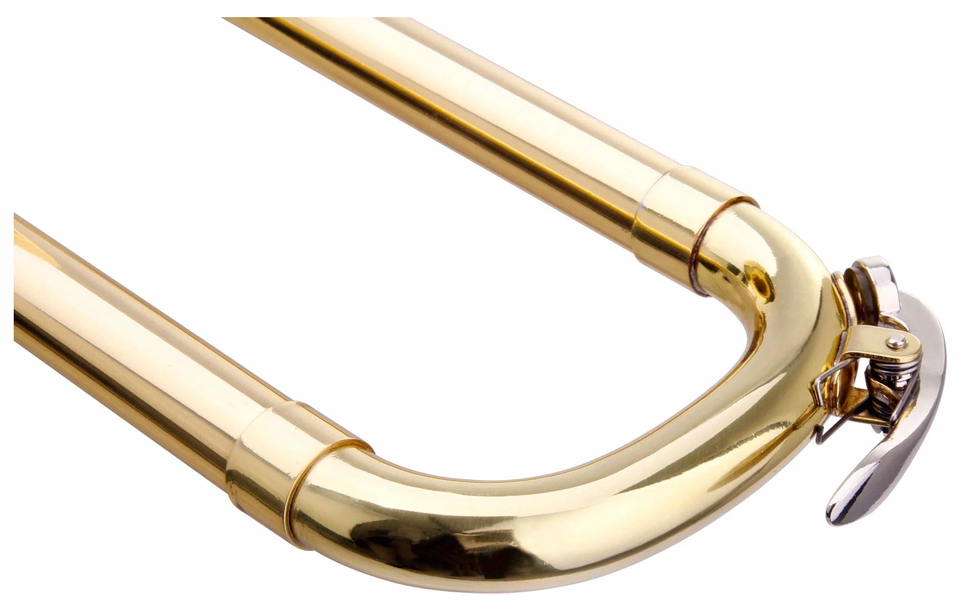 Classic Cantabile ZT-11 Sopranposaune (Bb-Stimmung, Zugtrommpete, Messing Züge, Bohrung 11,5mm, inkl. Koffer, Mundstück, Putztuch, Handschuhe)
